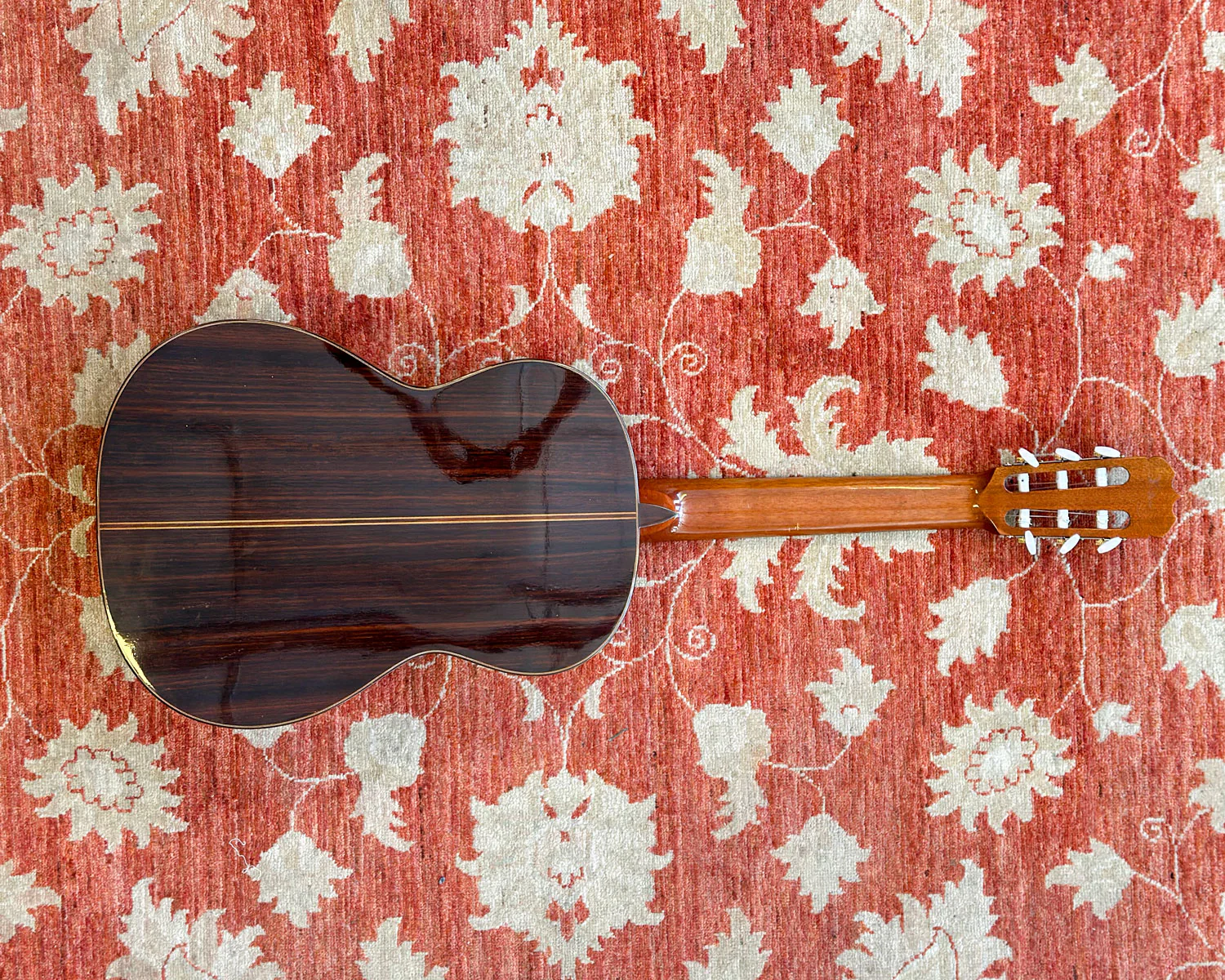 Made in Japan Fender FC-30 Classical Guitar - Solid Rosewood Back & Sides - Image 5
