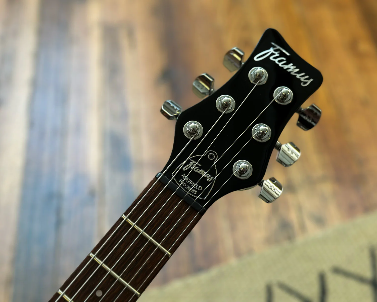 Framus Pro Series Teambuilt Mayfield w/ Original Gig Bag & Seymour Duncan Psyclone Filter'Trons - Image 2