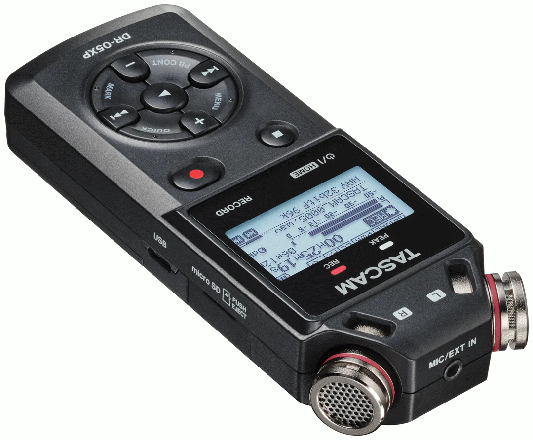 Tascam DR-05XP 2-Channel 32-Bit Float Handheld Recorder - Image 3