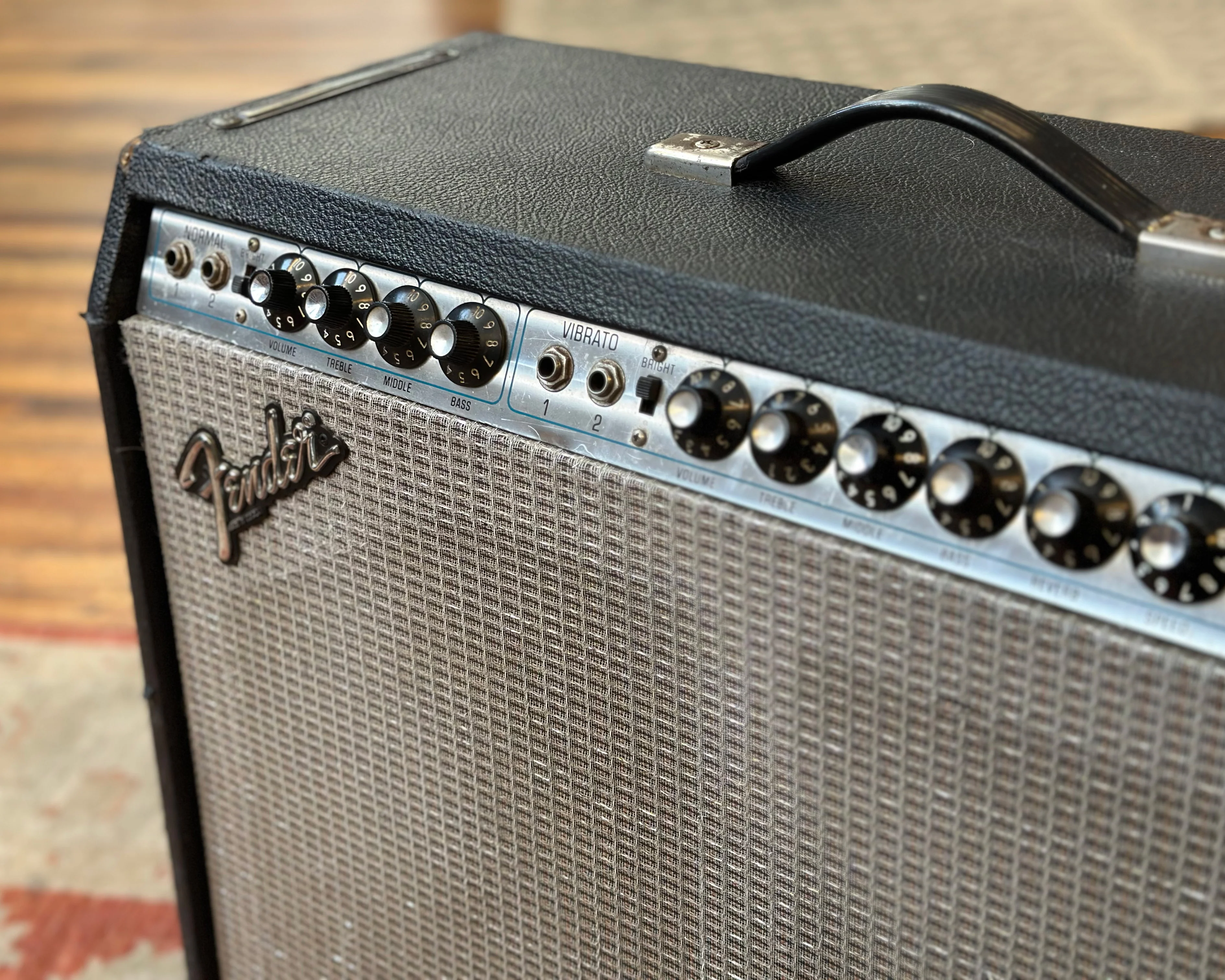 1970s Fender Twin Reverb 135 Watt 2x12" - Image 6