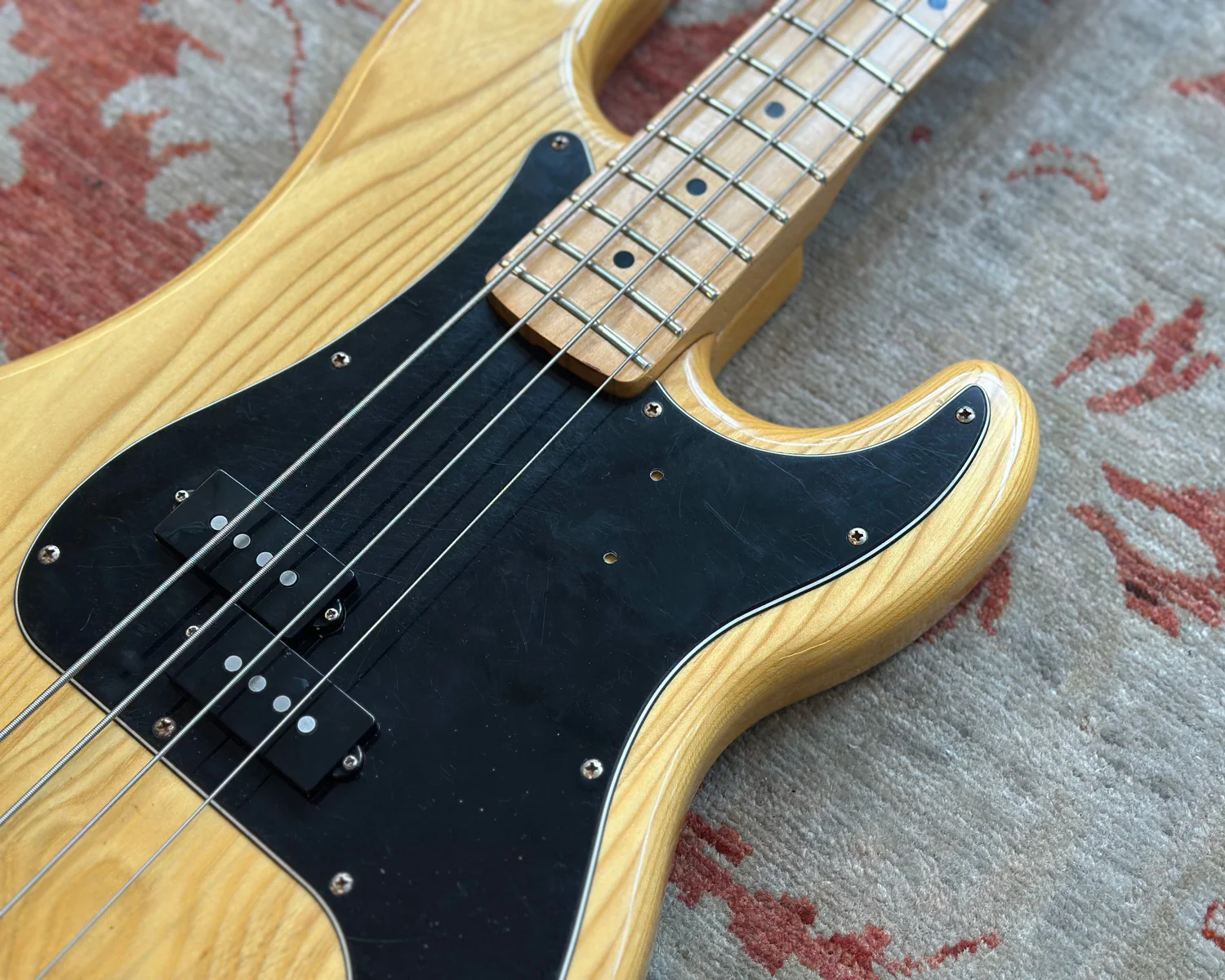 Fernandes FPB-55N Precision Bass Stone Logo - Image 10