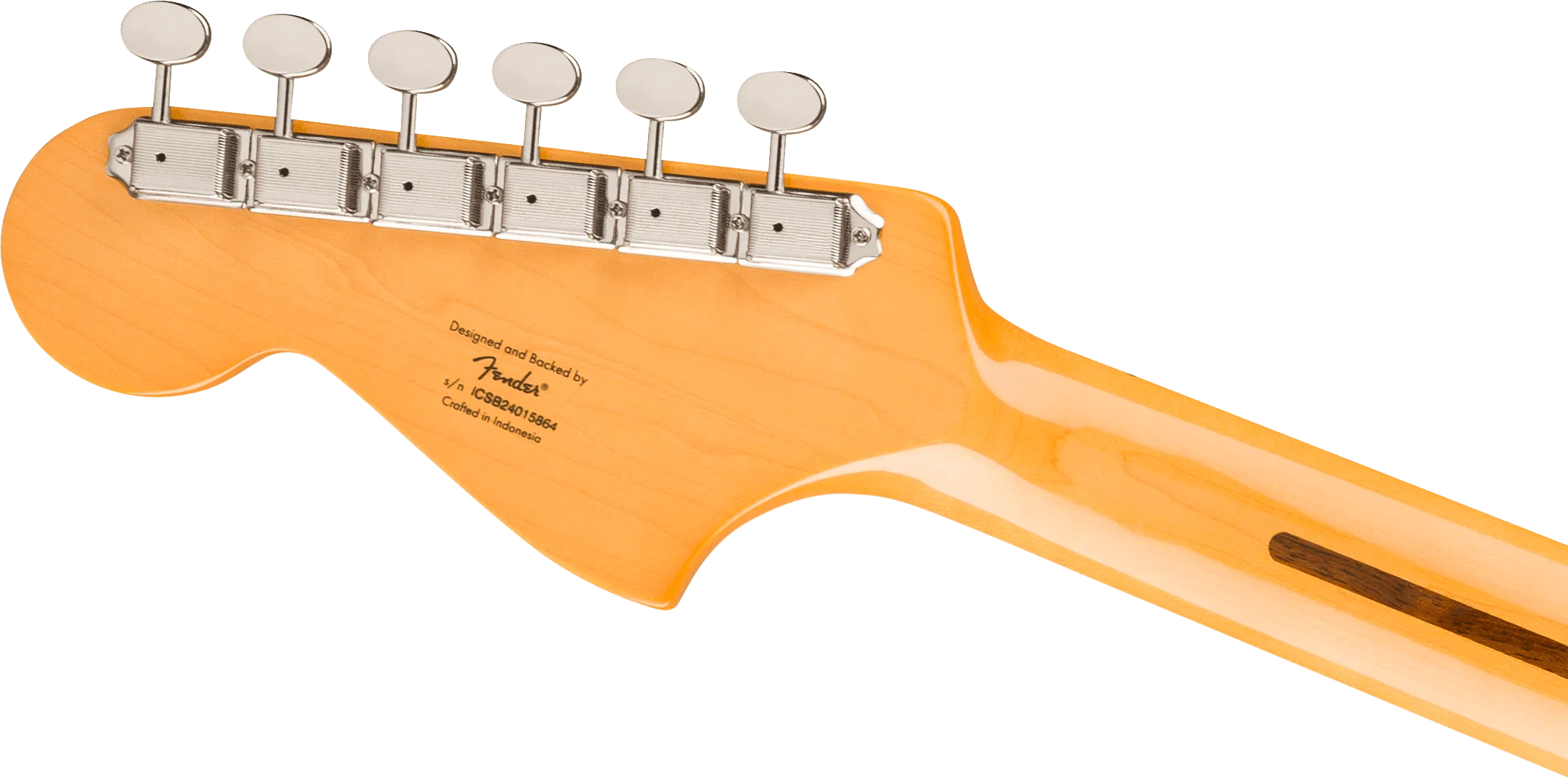 Fender Squier FSR Classic Vibe Bass VI Laurel Fingerboard Mint Pickguard Matching Headstock Tahitian Coral - Image 6
