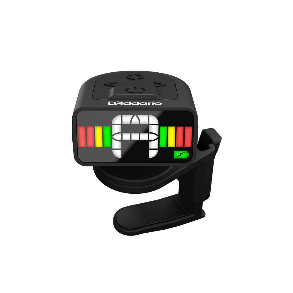 D'Addario PW-CT-12RC Micro Rechargeable Headstock Tuner - Image 4