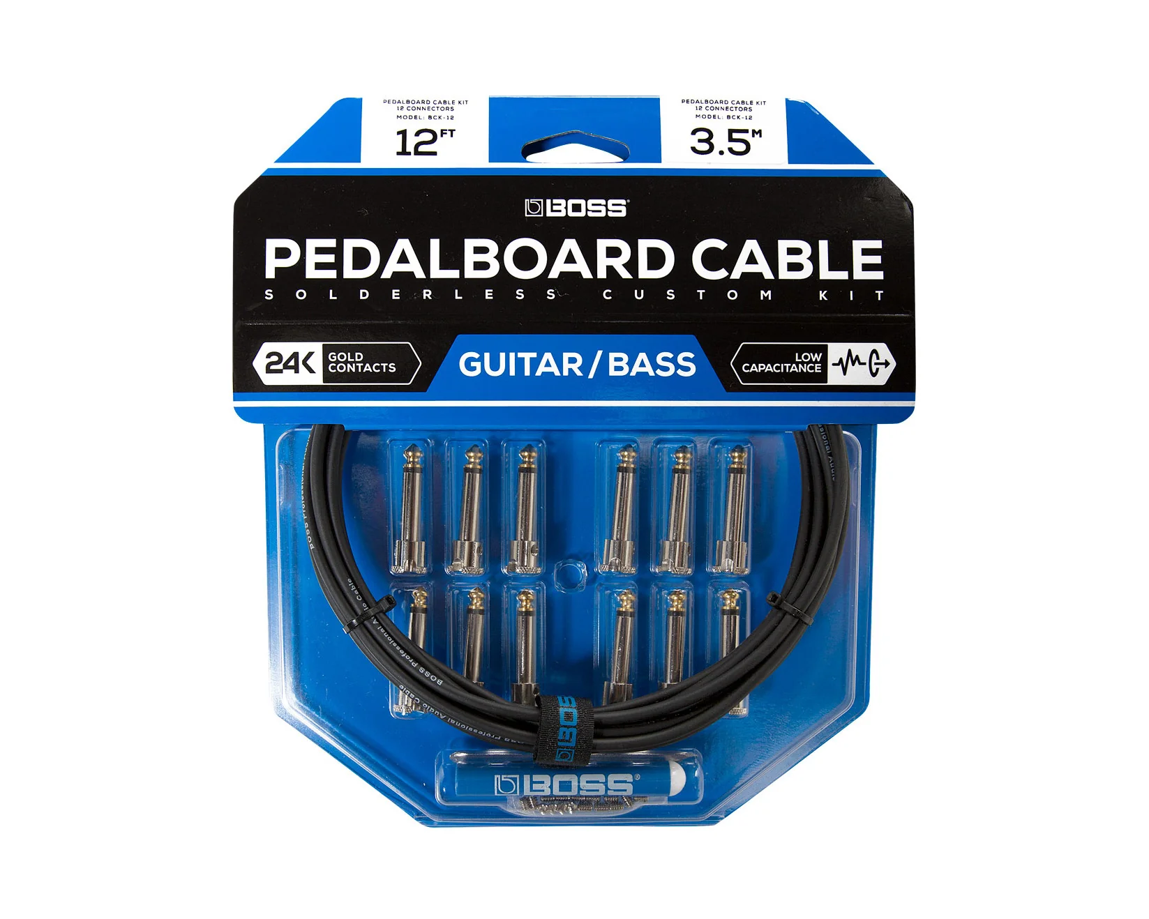 BOSS BCK-12 Pedal Board Cable Kit