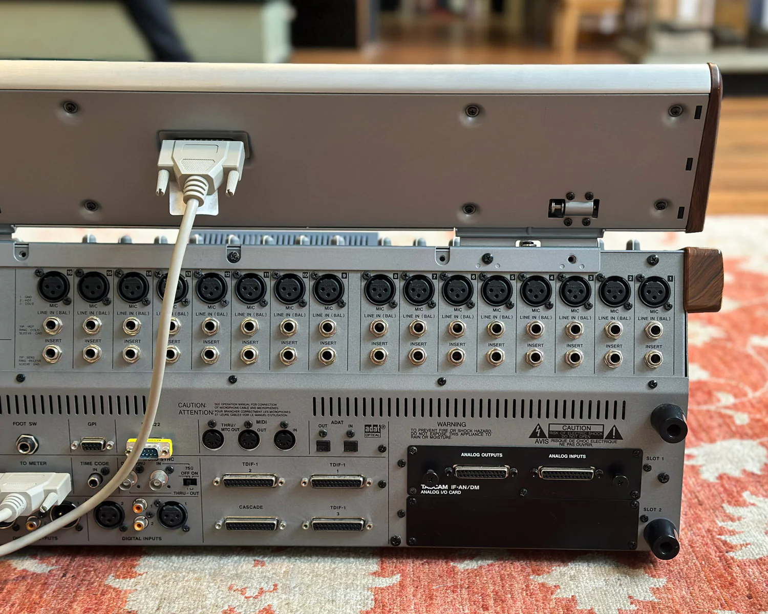 Tascam DM-3200 Digital Mixing Console w/MU-1000 Meter Bridge - Image 12