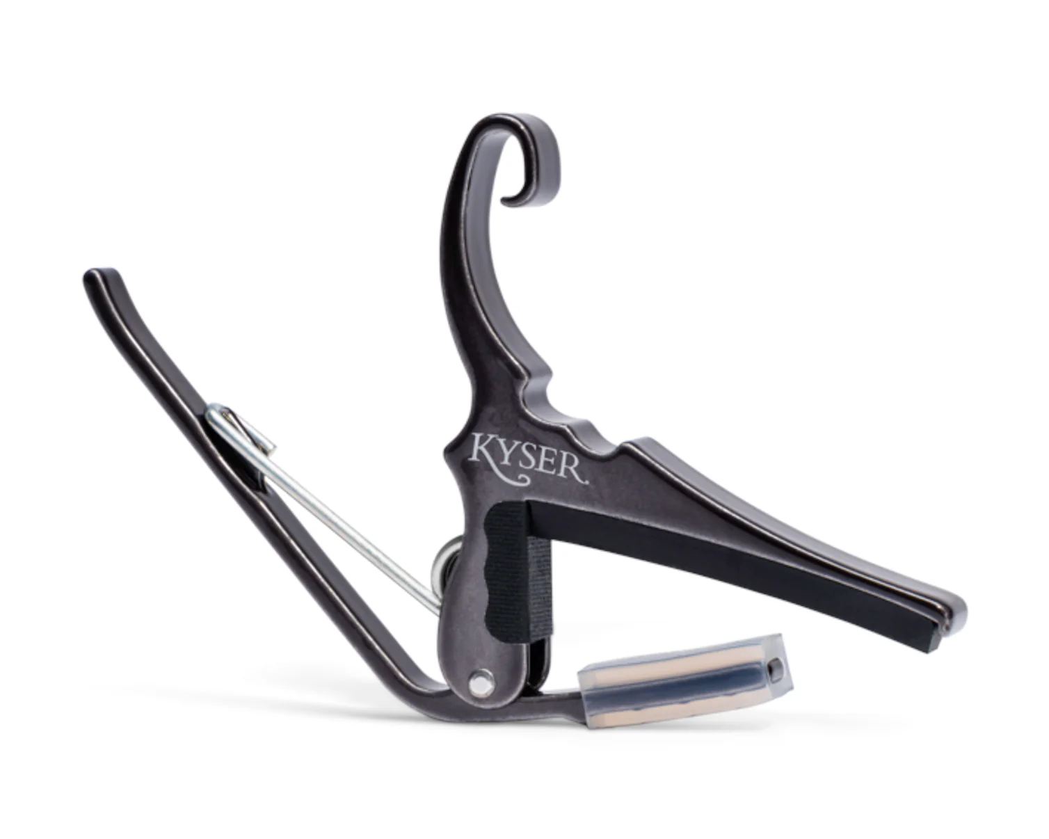 Kyser KG6BCA Quick Change Acoustic Guitar Capo - Black Chrome
