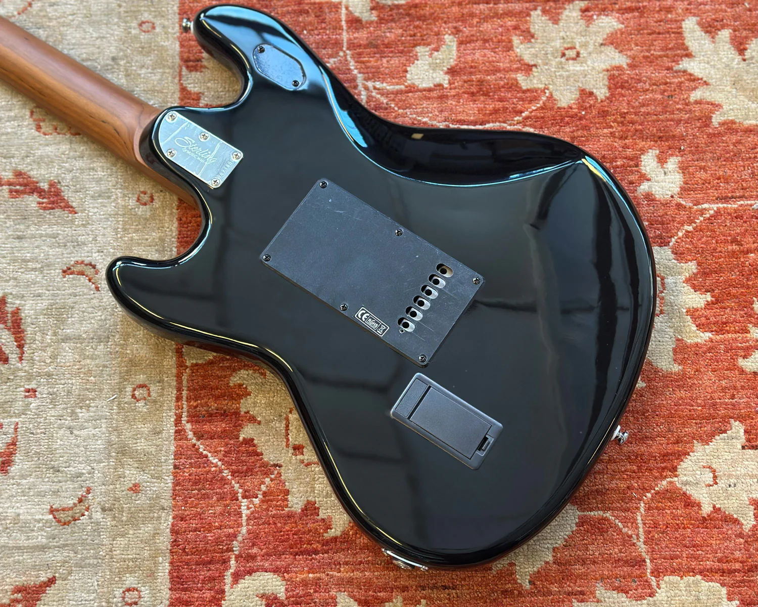 Sterling by Music Man Stingray SR50 Plus - Black - Image 5
