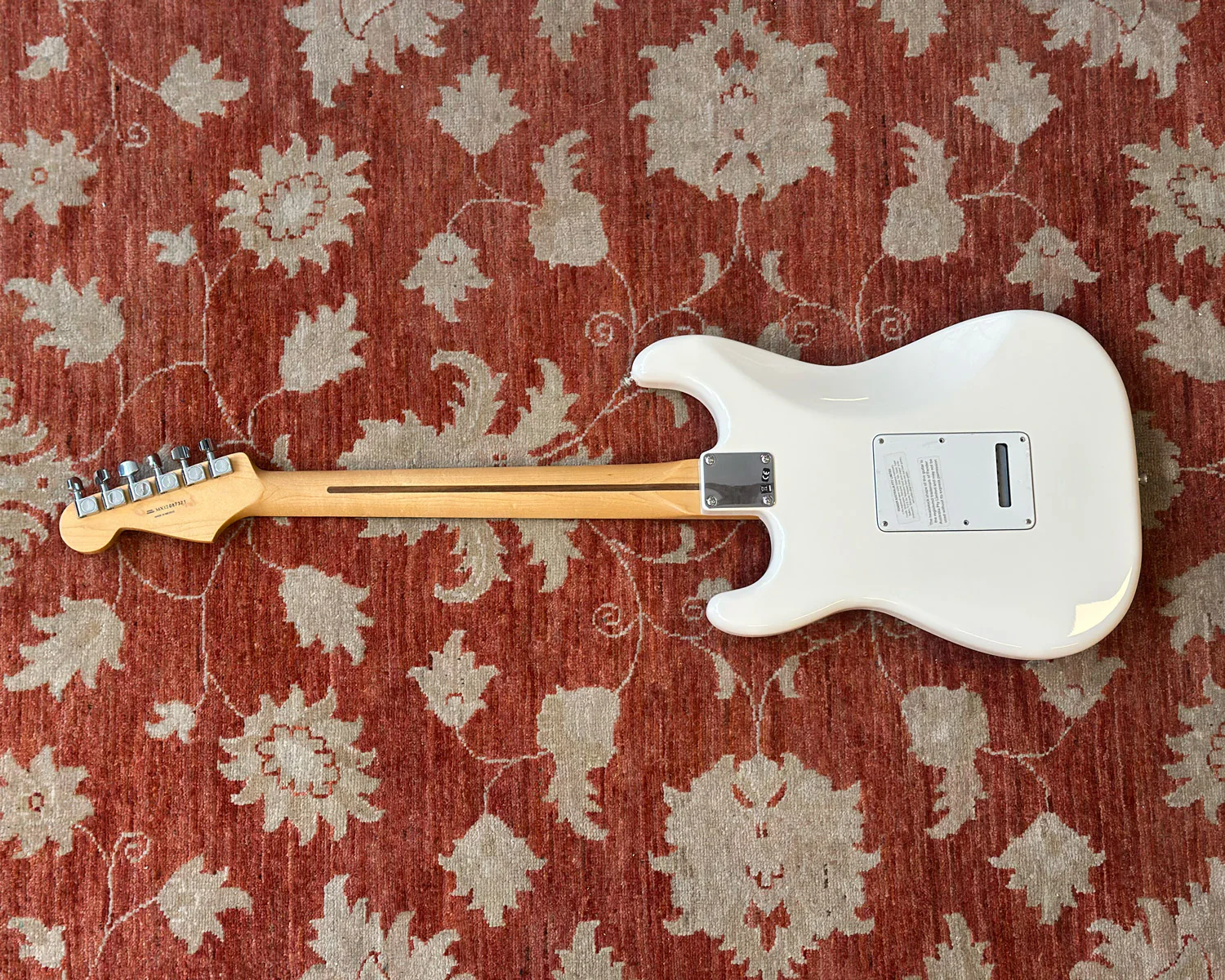 2012 Fender Standard Stratocaster - Arctic White - Image 5