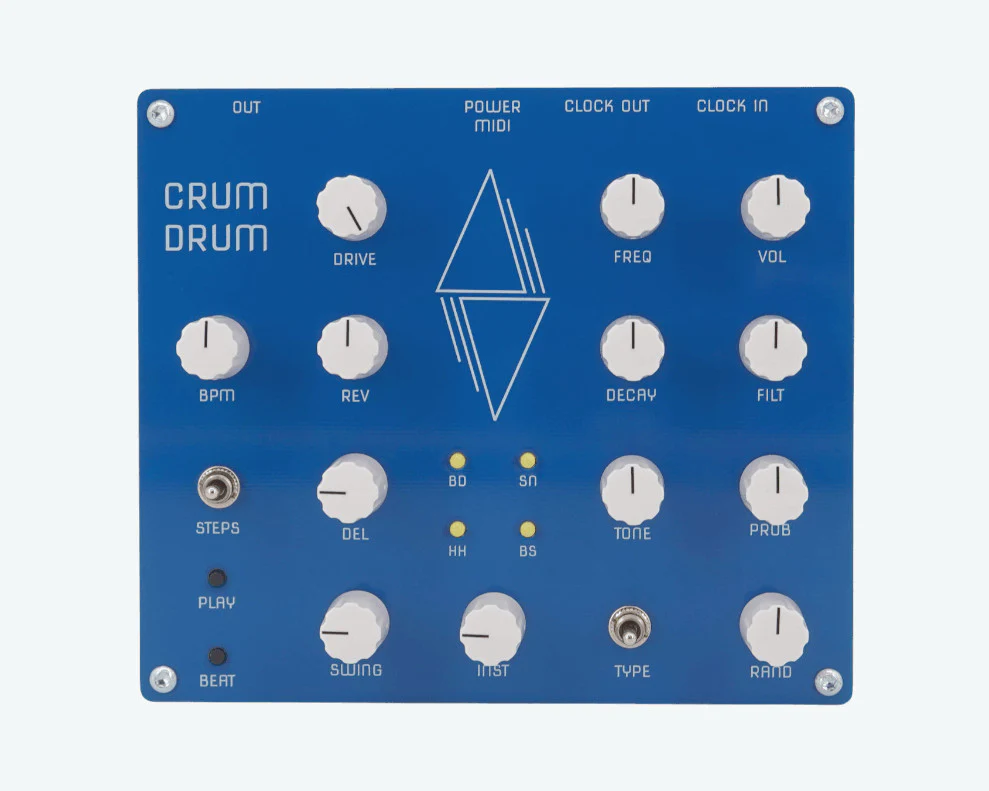 Nystrom Crum Drum 4-Voice Drum Machine