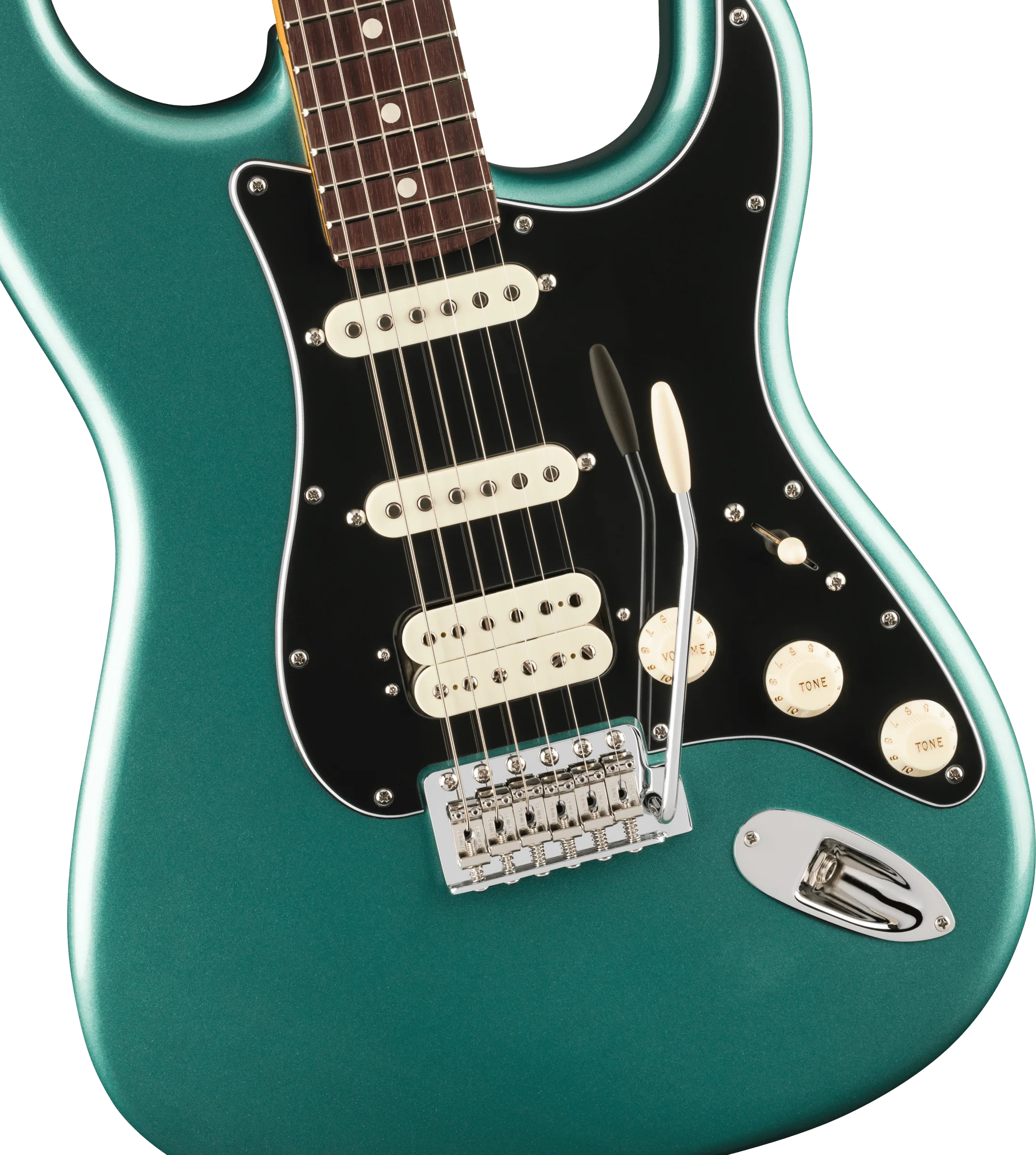 Fender American Professional Classic Stratocaster HSS - Sherwood Green Metallic - Image 6