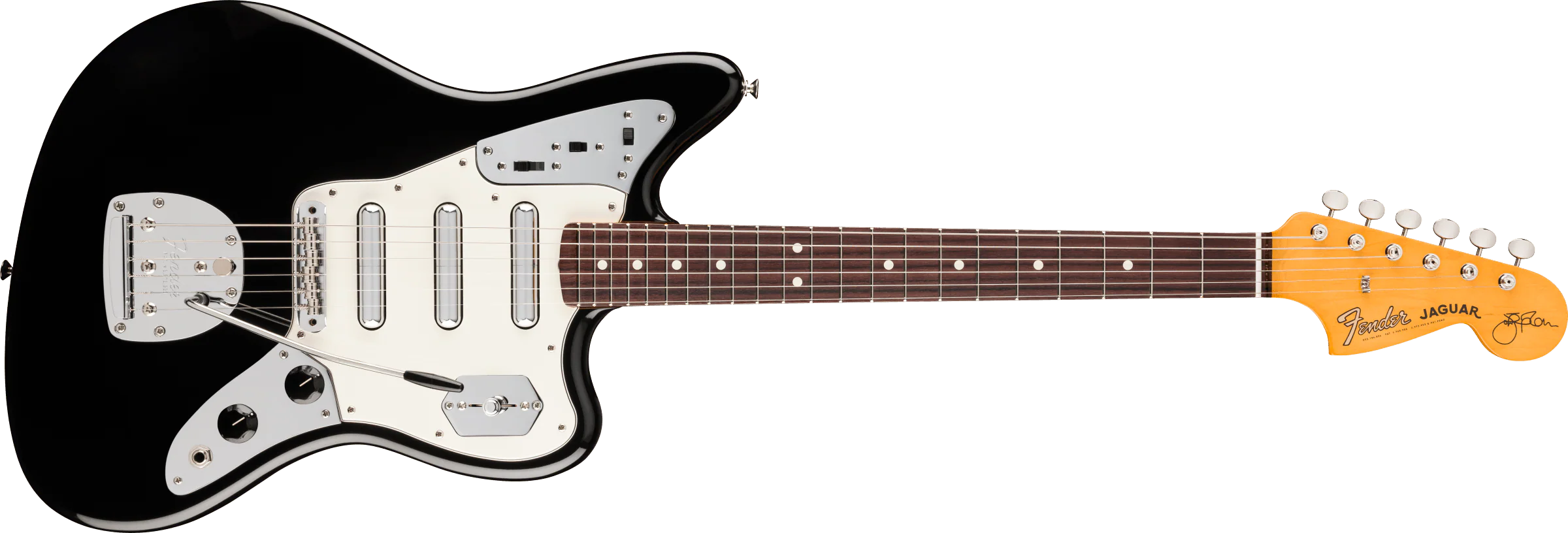 2025 Fender Limited Edition Johnny Marr Signature Special Jaguar - Black - Image 4