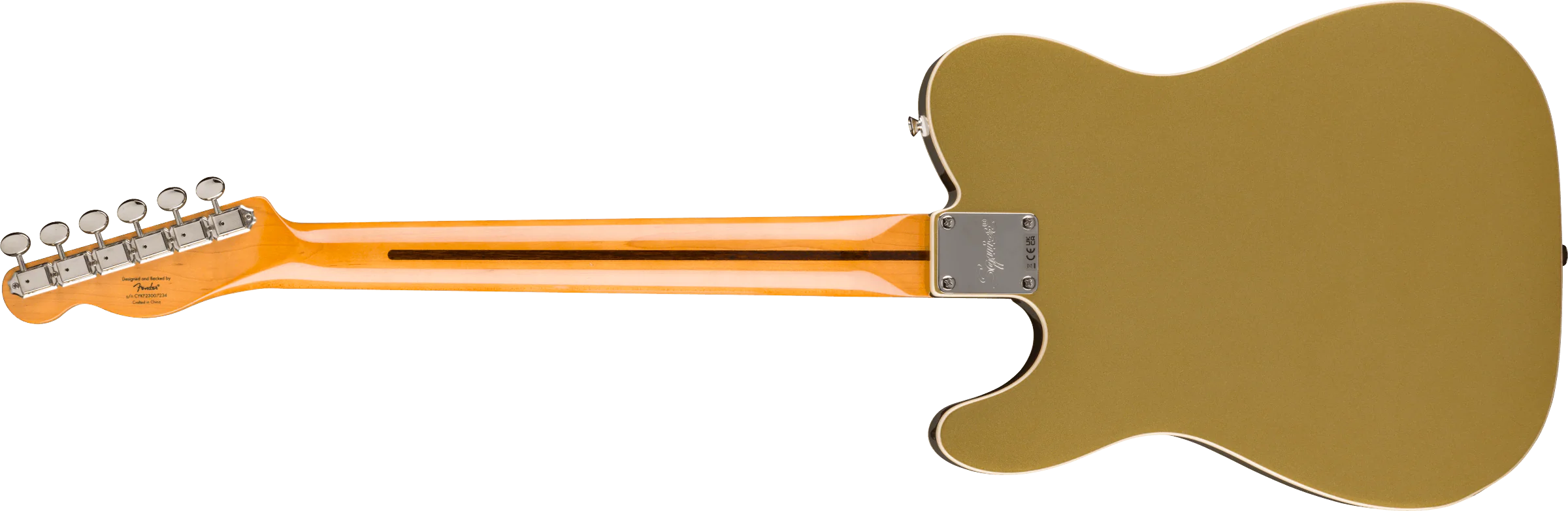 Fender Squier Classic Vibe Custom Telecaster SH with Bigsby - Aztec Gold - Image 5