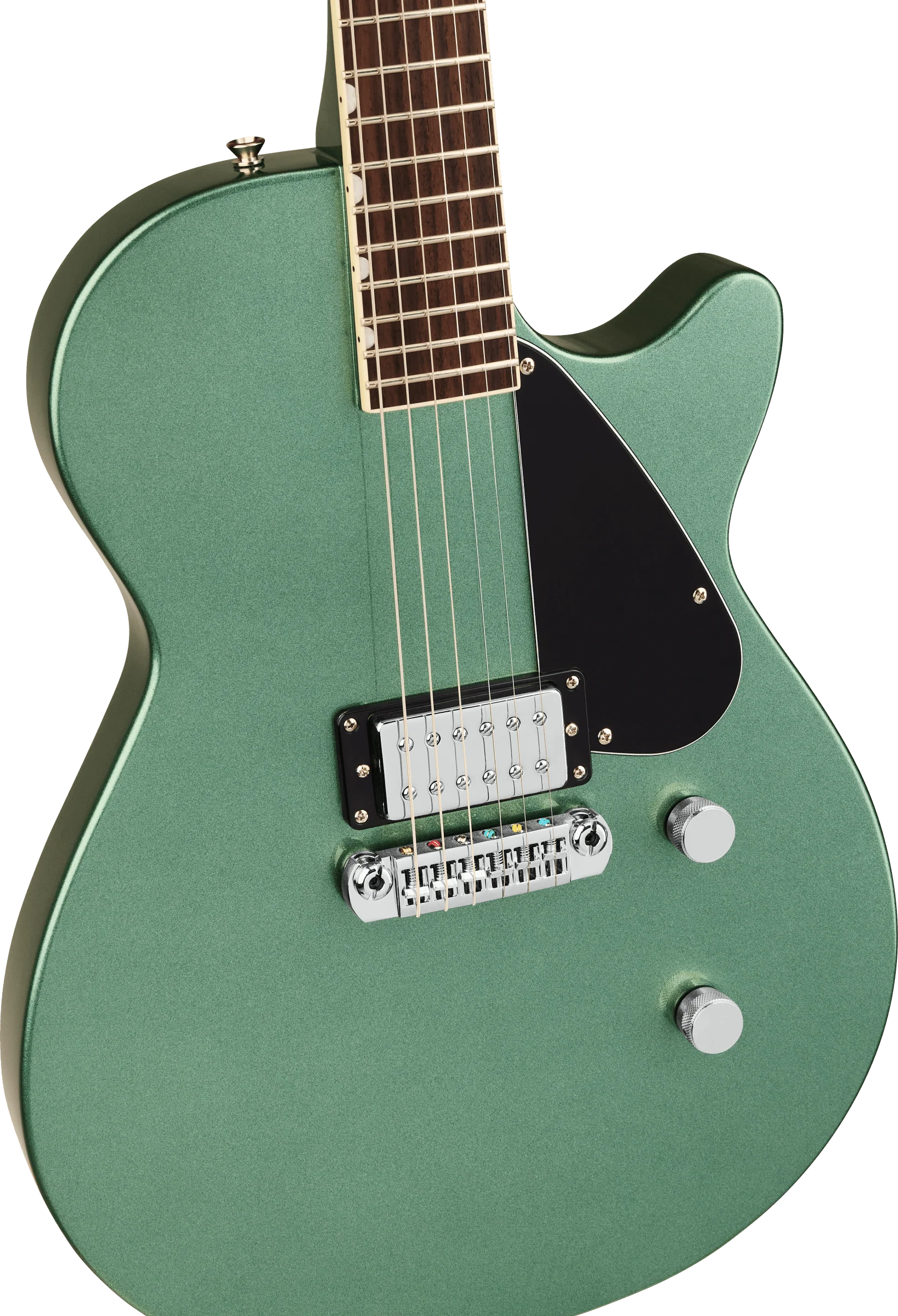 Gretsch Electromatic Jet Club 1 Pickup - Steel Olive - Image 6