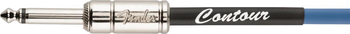 Fender Contour 15' Cable - Lake Placid Blue - Image 4