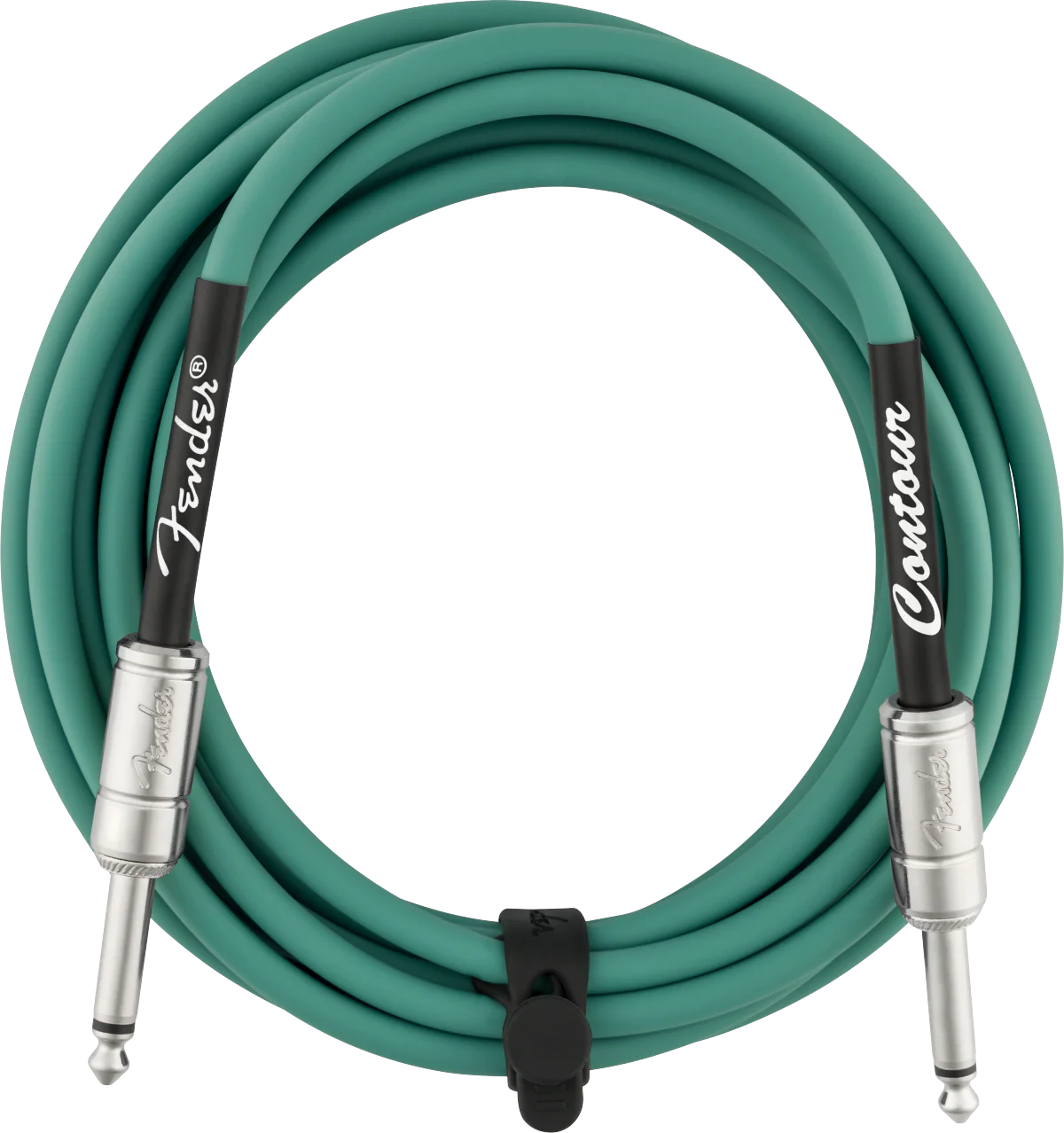 Fender Contour 15' Cable - Sherwood Green - Image 2