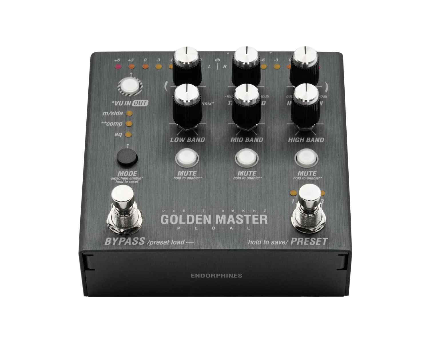 Endorphin.es Golden Master Pedal Multi-Dimensional Effects Processor - Black - Image 2