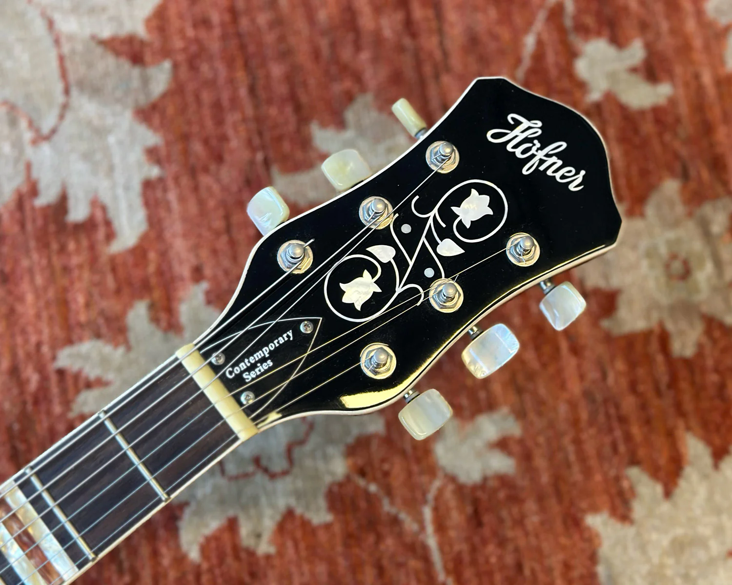 Hofner HCT-VTH Contemporary Series Verythin Archtop - Image 2