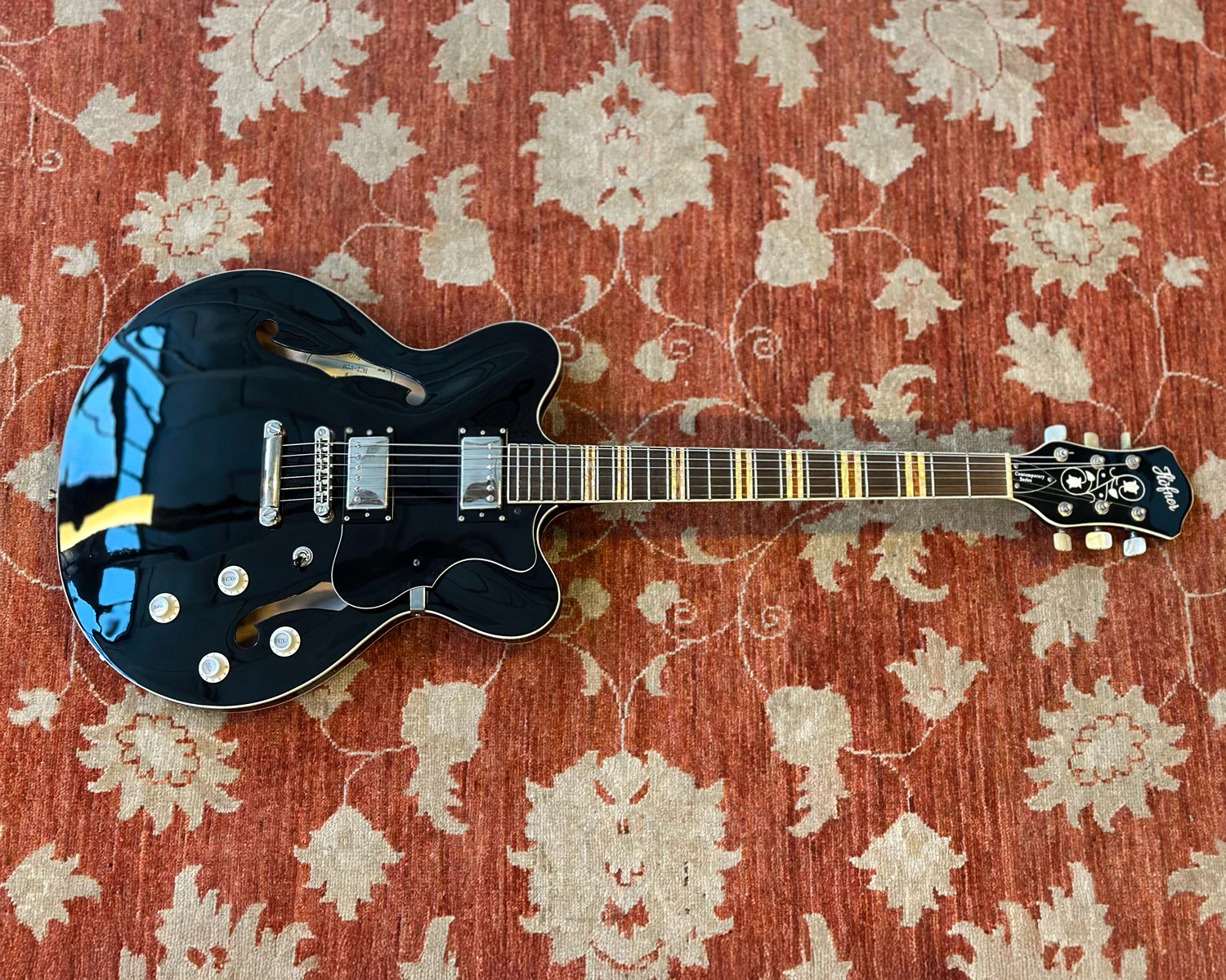 Hofner HCT-VTH Contemporary Series Verythin Archtop - Image 3