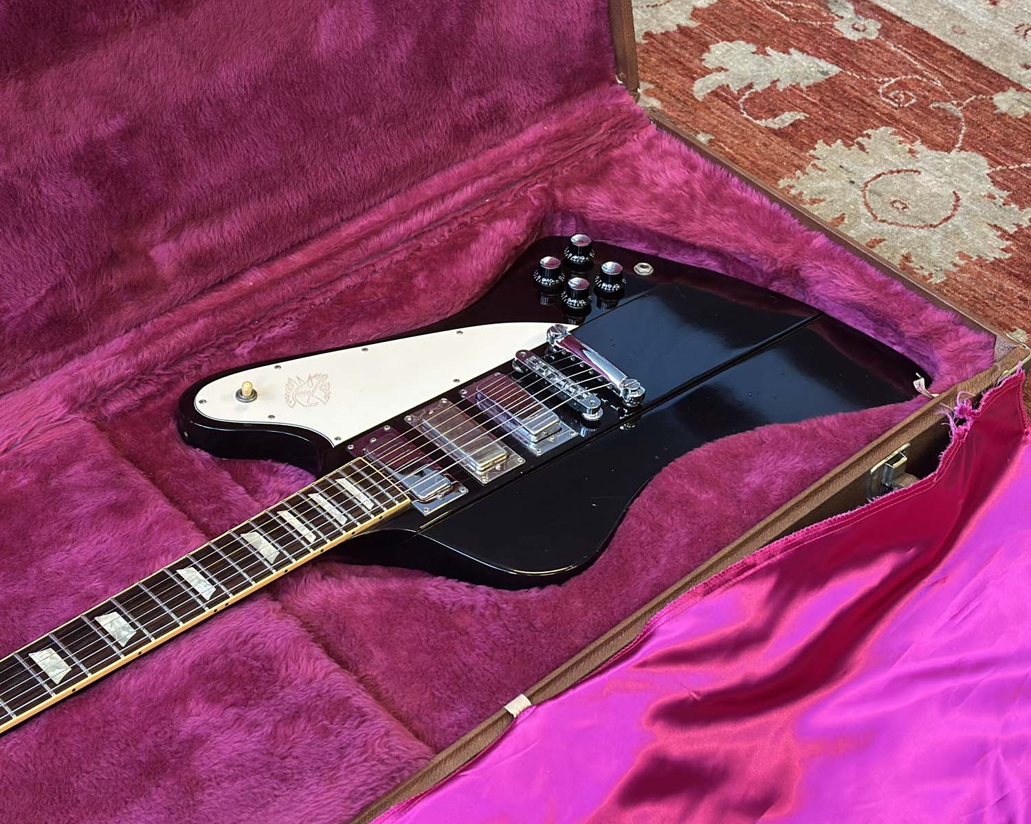 1996 Gibson Firebird Electric Guitar w/OHSC - Black (Top Refin) - Image 15