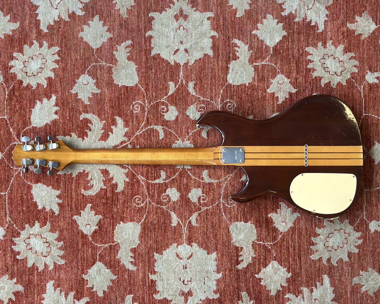 1980s Shiro TS-400 Matsumoku Solid Body Electric Guitar - Image 6