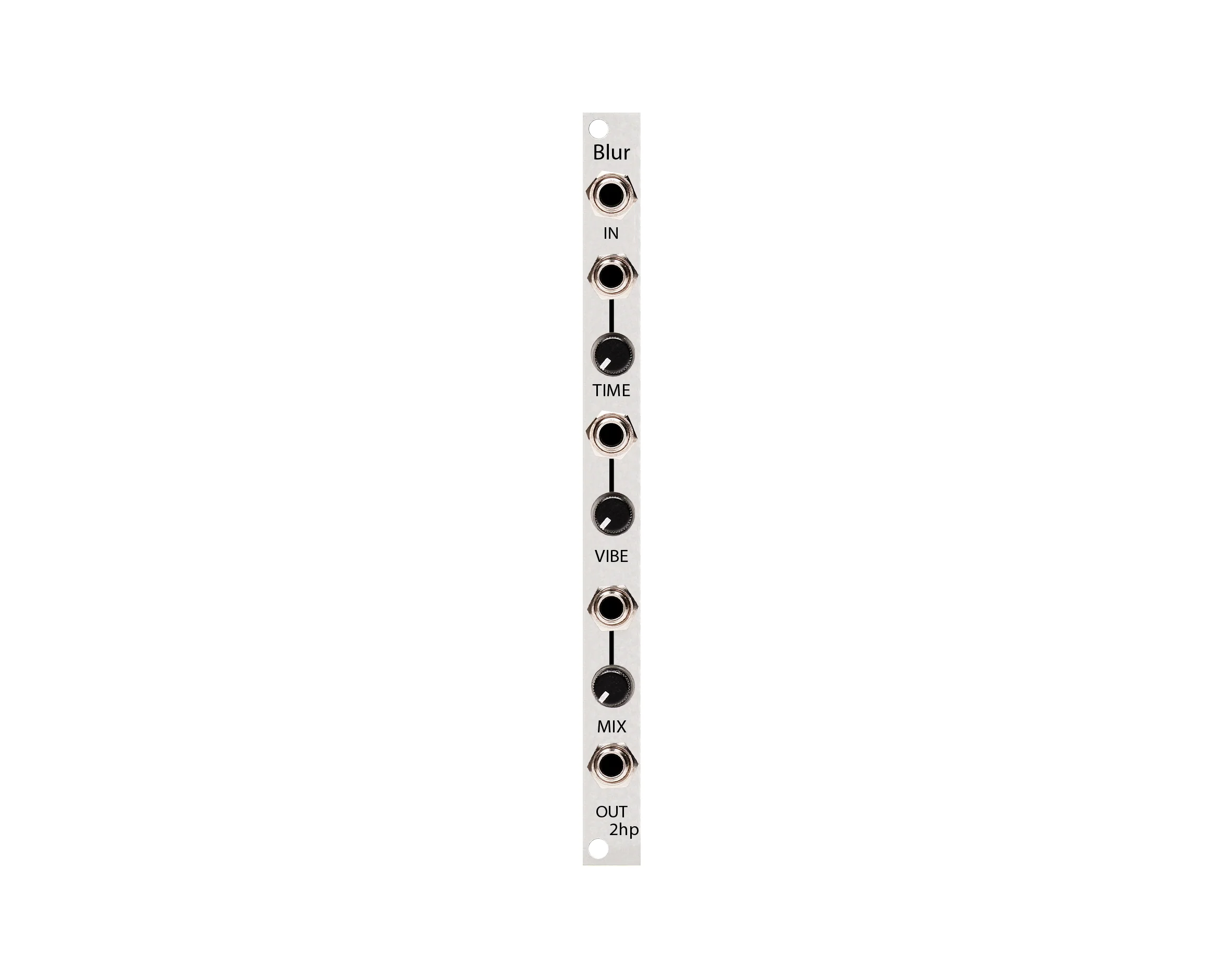 2hp Blur Spectral Processor - Silver