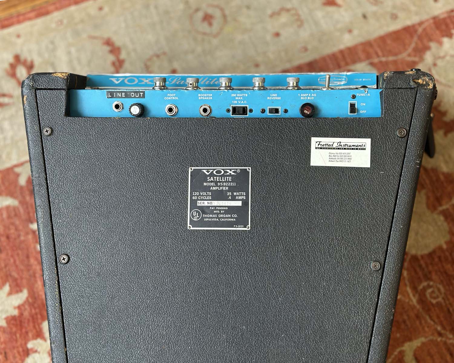 Vintage '60s VOX Ampliphonic Sound Satellite Amplifier - Image 9