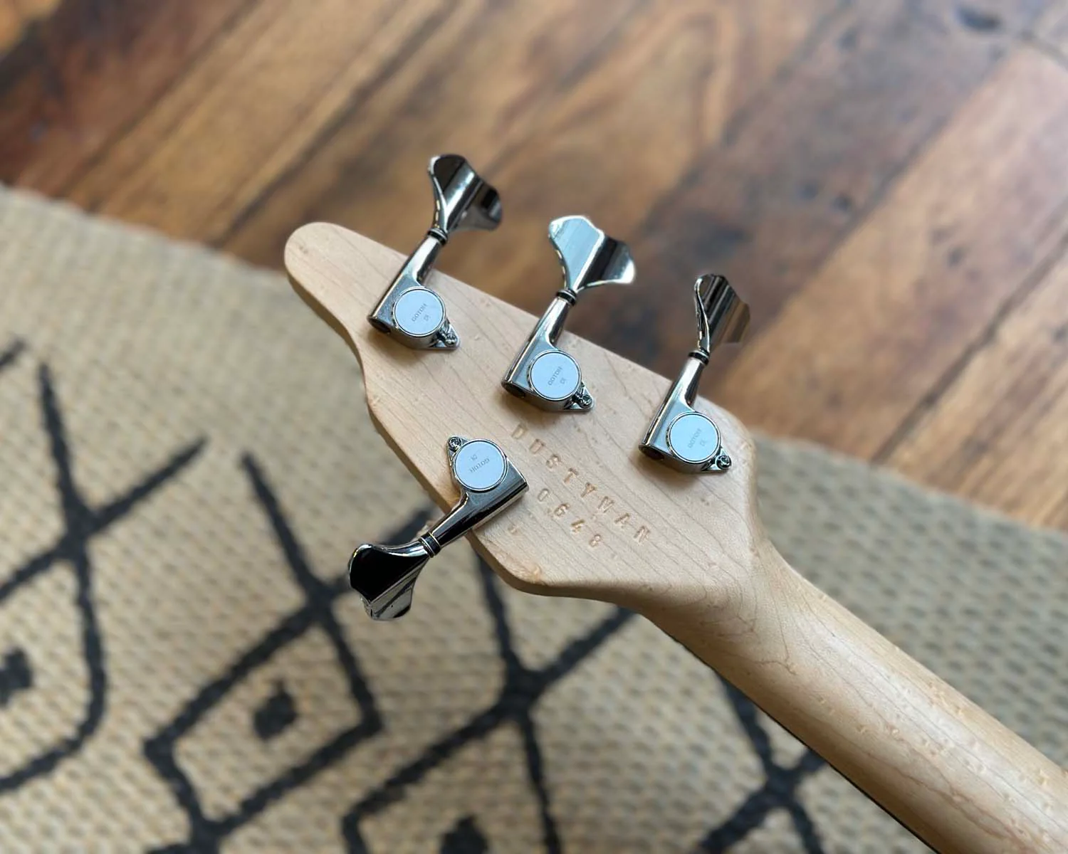 Tomkins Dusty Mann Signature 'The Dustyman' Custom 3/4 Bass - Made in Australia - Image 5