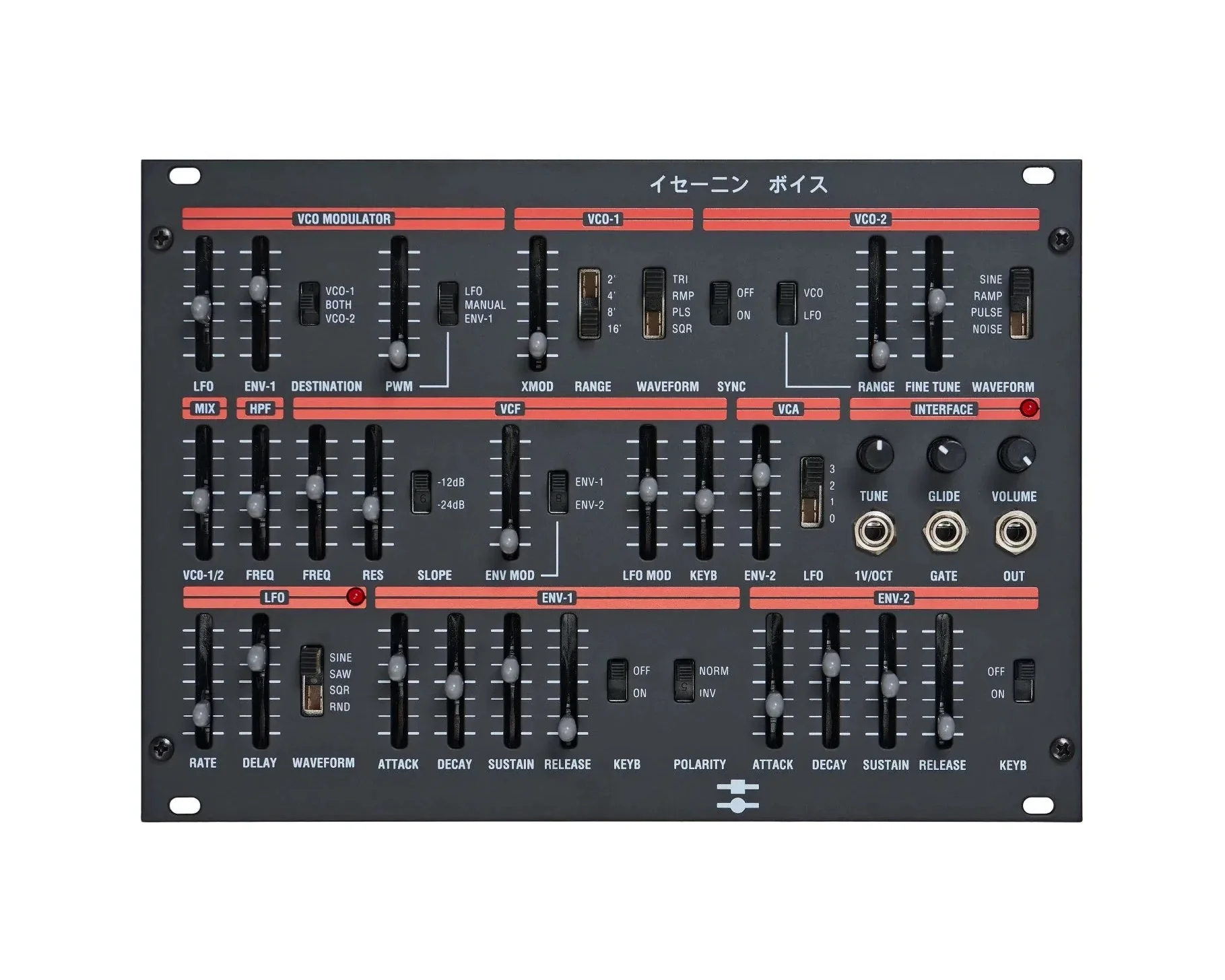 Black Corporation イセーニン Ise-Nin Voice Monophonic Synth Voice