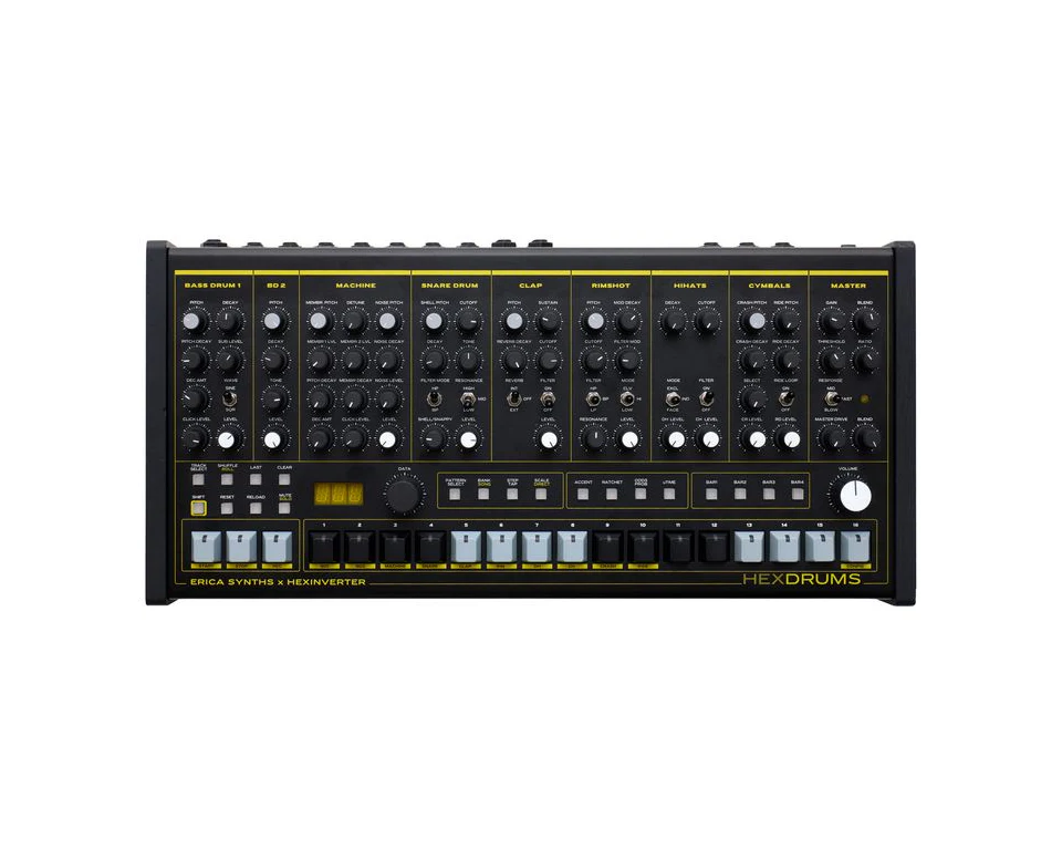 Erica Synths HexDrums Analogue Drum Machine