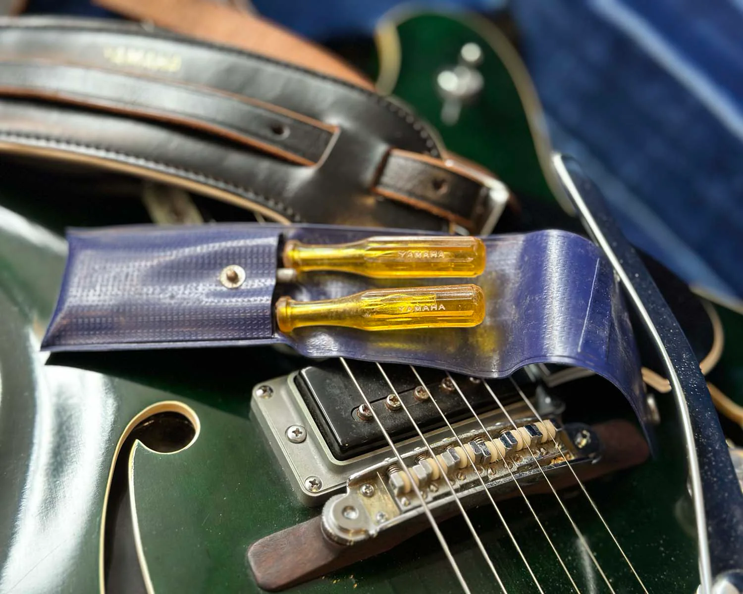 1968 YAMAHA SA-30T Semi-Hollow w/ OHSC - Image 9