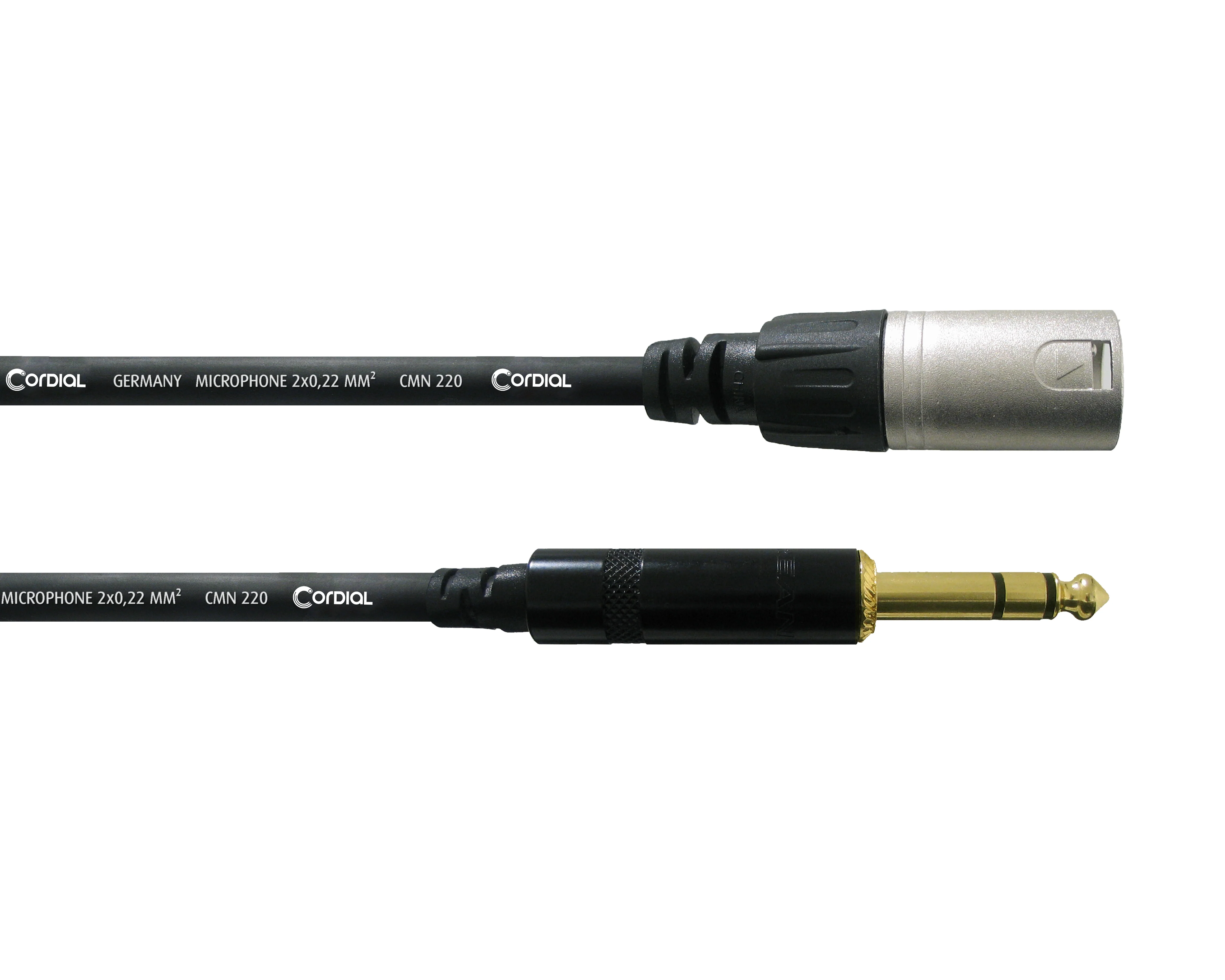 Cordial Essentials REAN XLR Male to Plug 6.3mm Stereo (1.5m)