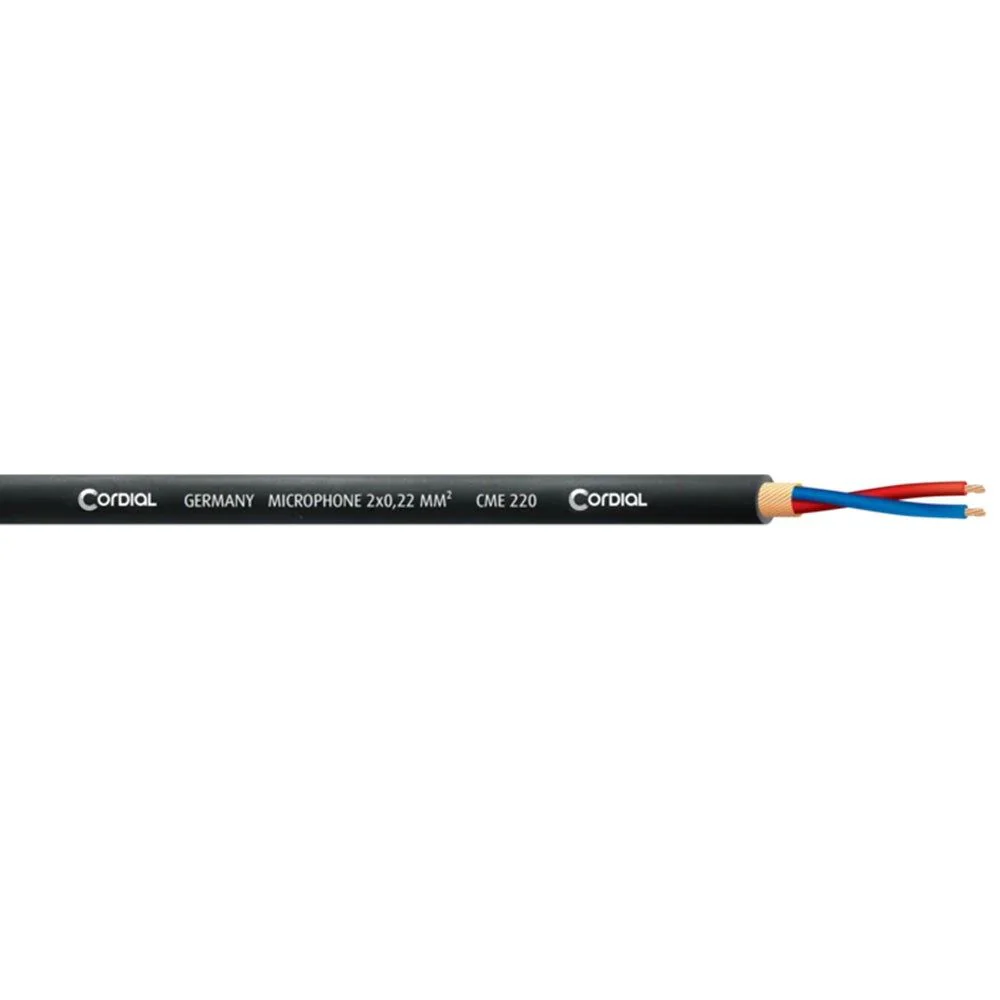 Cordial Essentials REAN 1/4" TRS to Same Balanced Cable (6m) - Image 3