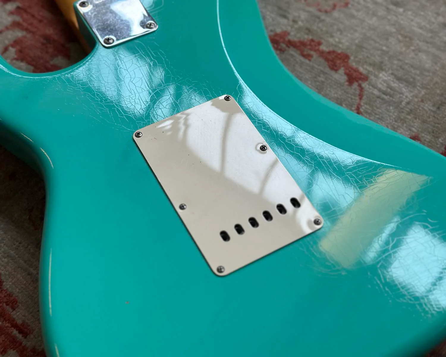 2002 Fender Custom Shop 1960 Stratocaster Relic - Seafoam Green w/OHSC - Image 13