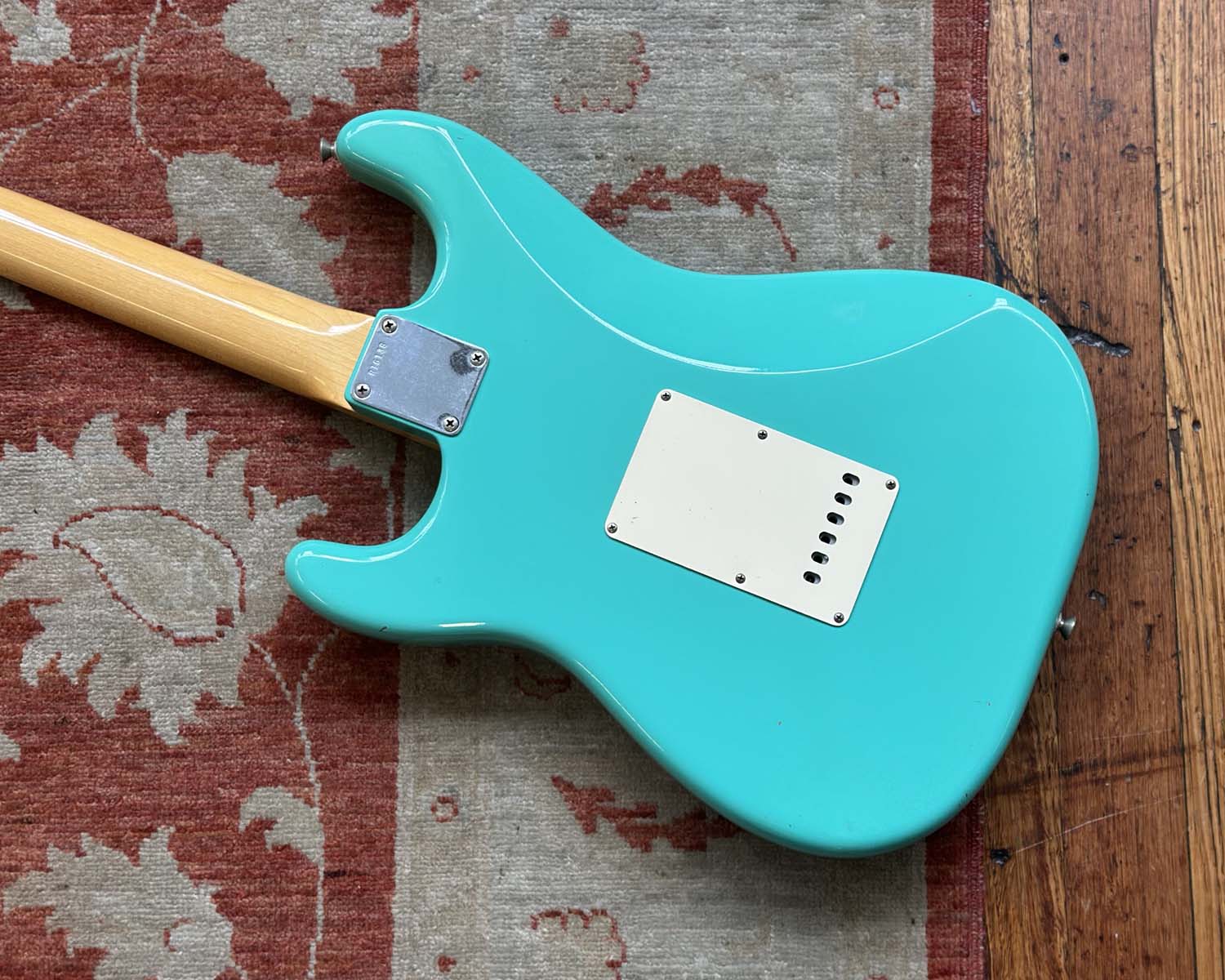 2002 Fender Custom Shop 1960 Stratocaster Relic - Seafoam Green w/OHSC - Image 5