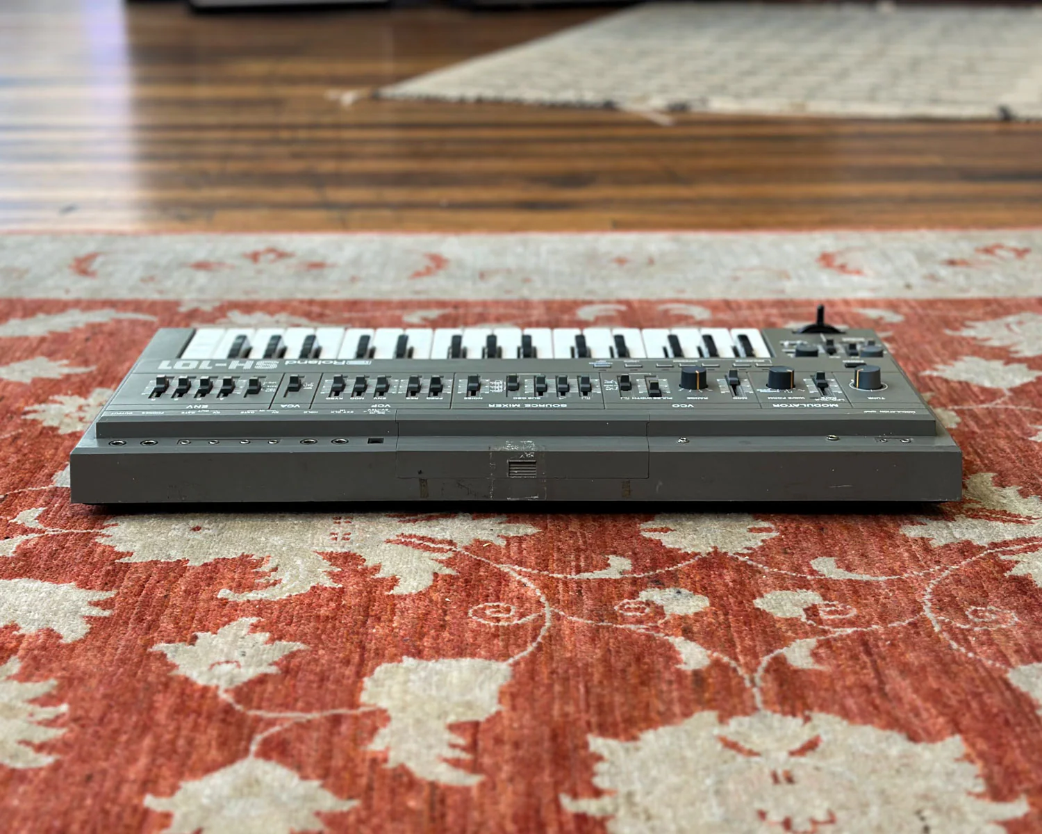 Roland SH-101 Monophonic Analog Synthesizer - Grey - Modded - Image 8