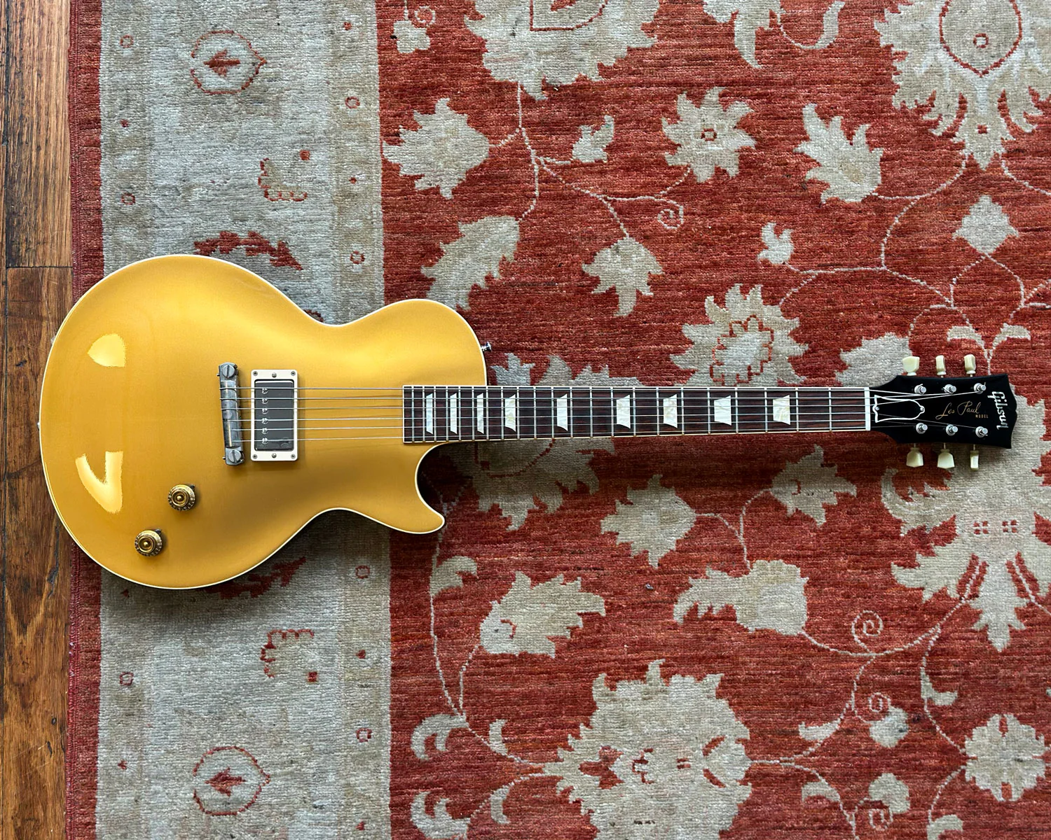 Gibson Custom Shop Les Paul R7 - Single Pickup - Gold Top - Image 2