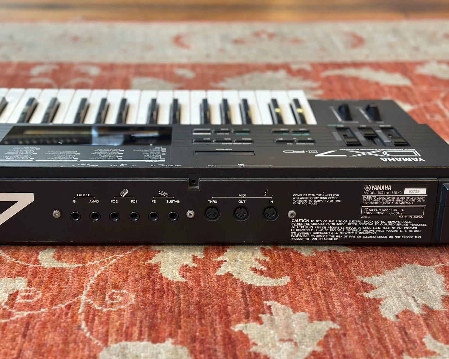 YAMAHA DX7-II-FD - Image 9