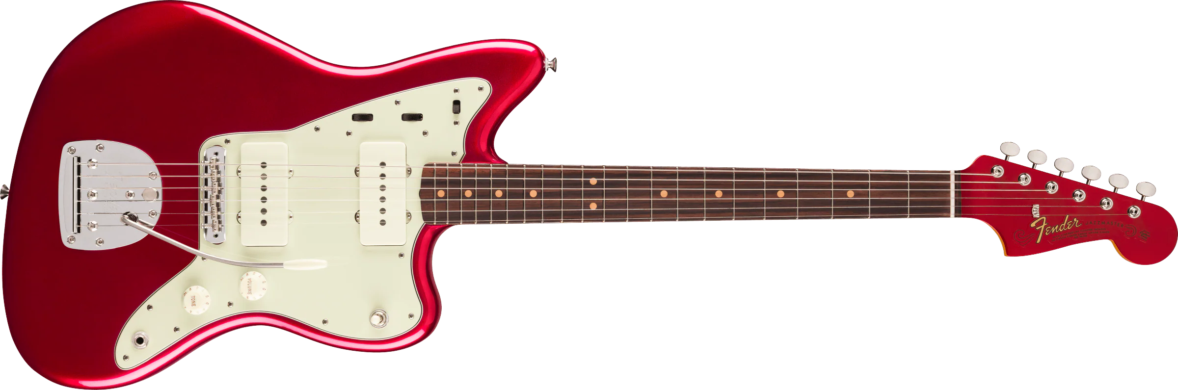 Fender Vintera III Mid '60s Jazzmaster - Candy Apple Red - Image 2