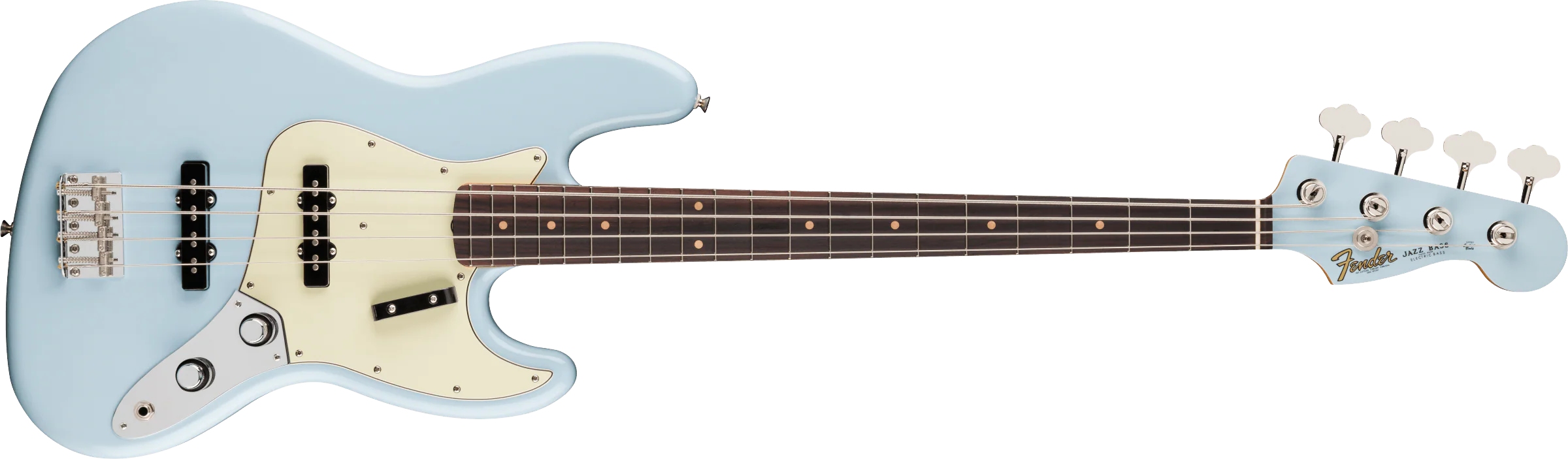 Fender Vintera III Early '60s Jazz Bass - Sonic Blue - Image 2