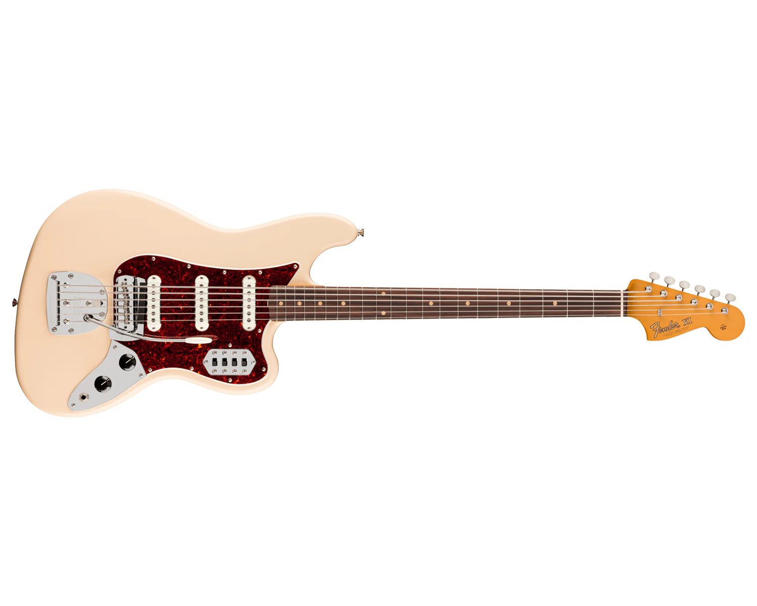 Fender Vintera III Early '60s Bass VI - Olympic White - Image 2