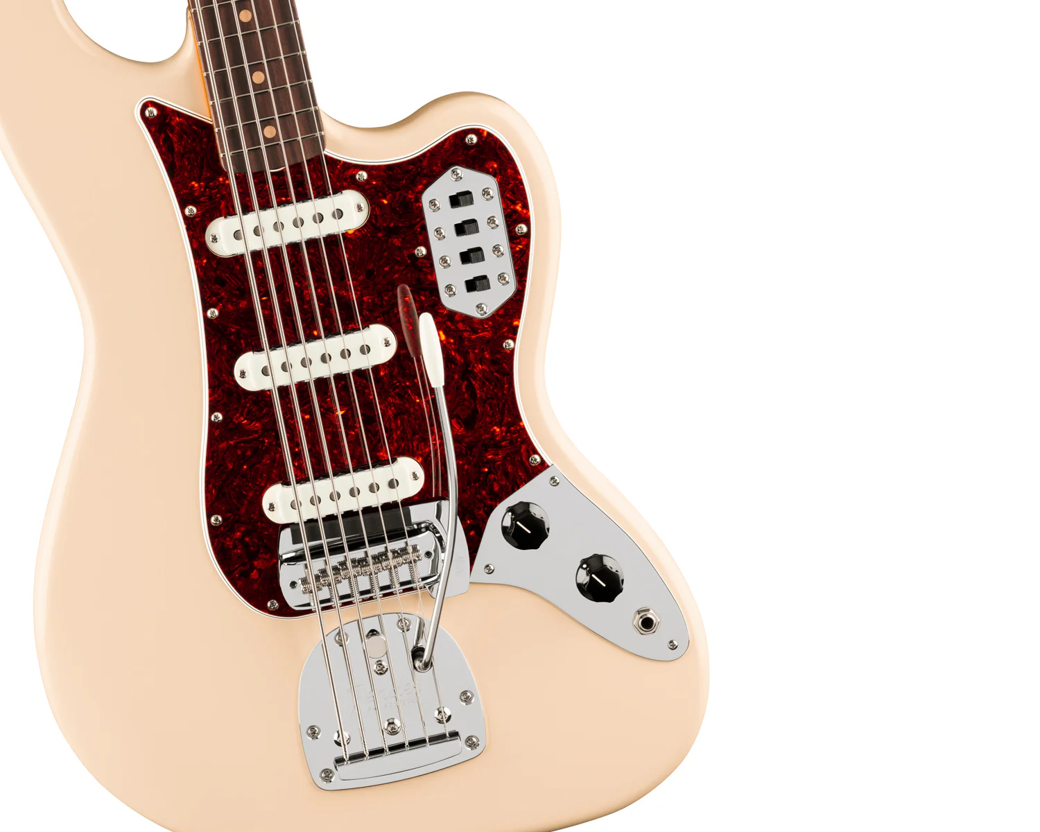 Fender Vintera III Early '60s Bass VI - Olympic White - Image 6
