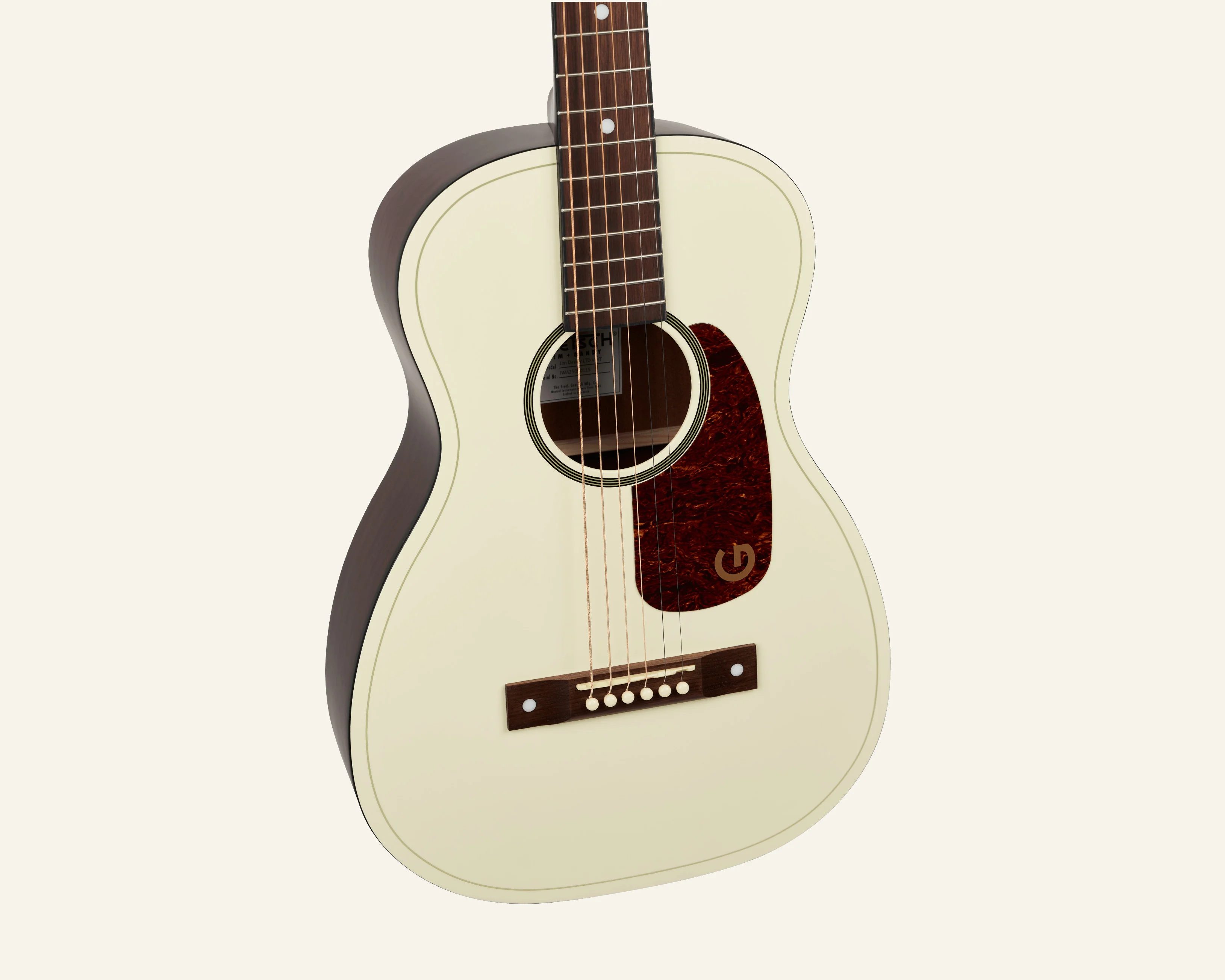 Gretsch Jim Dandy Parlor LTD - Vintage White - Image 2