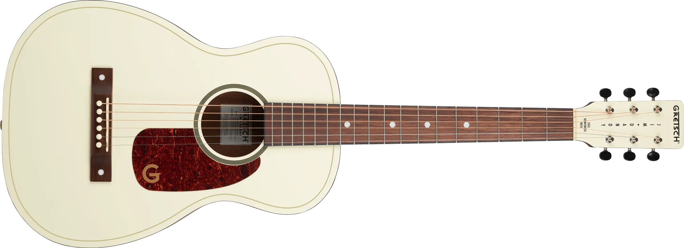 Gretsch Jim Dandy Parlor LTD - Vintage White - Image 3