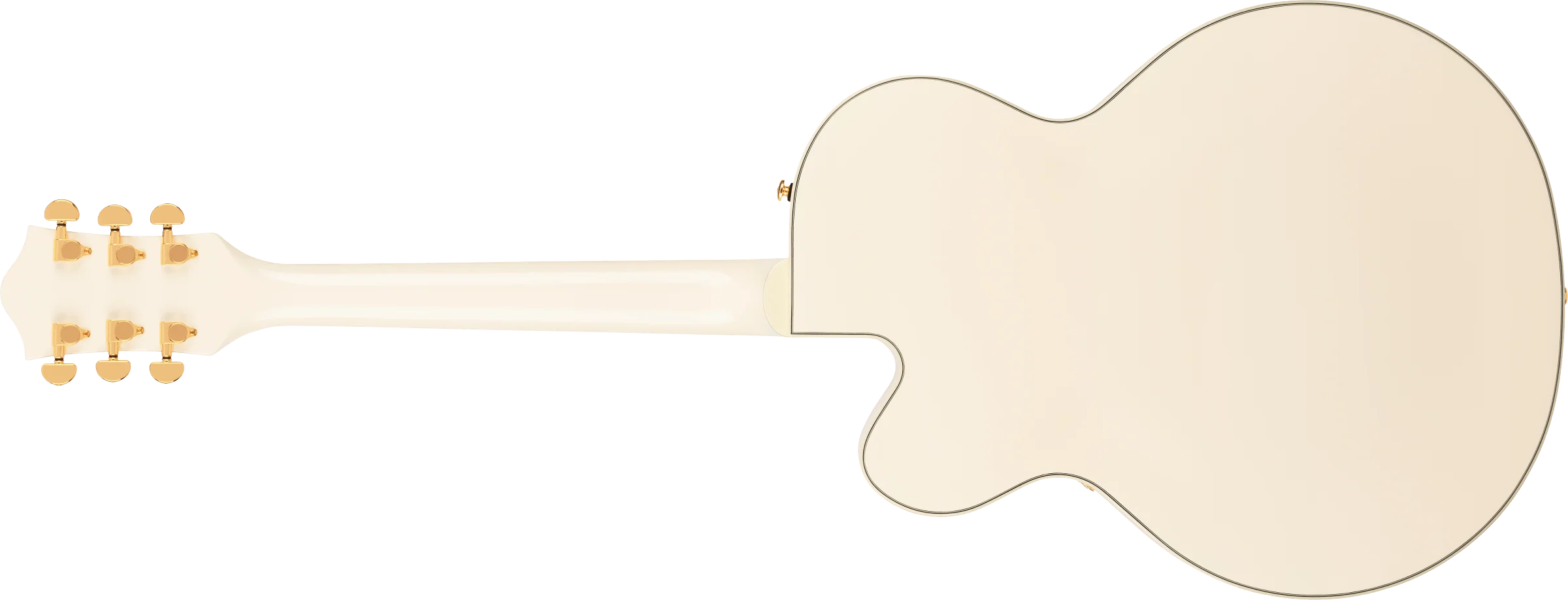Limited Edition G2420TG Streamliner Hollow Body Single-Cut with Bigsby - Vintage White - Image 5