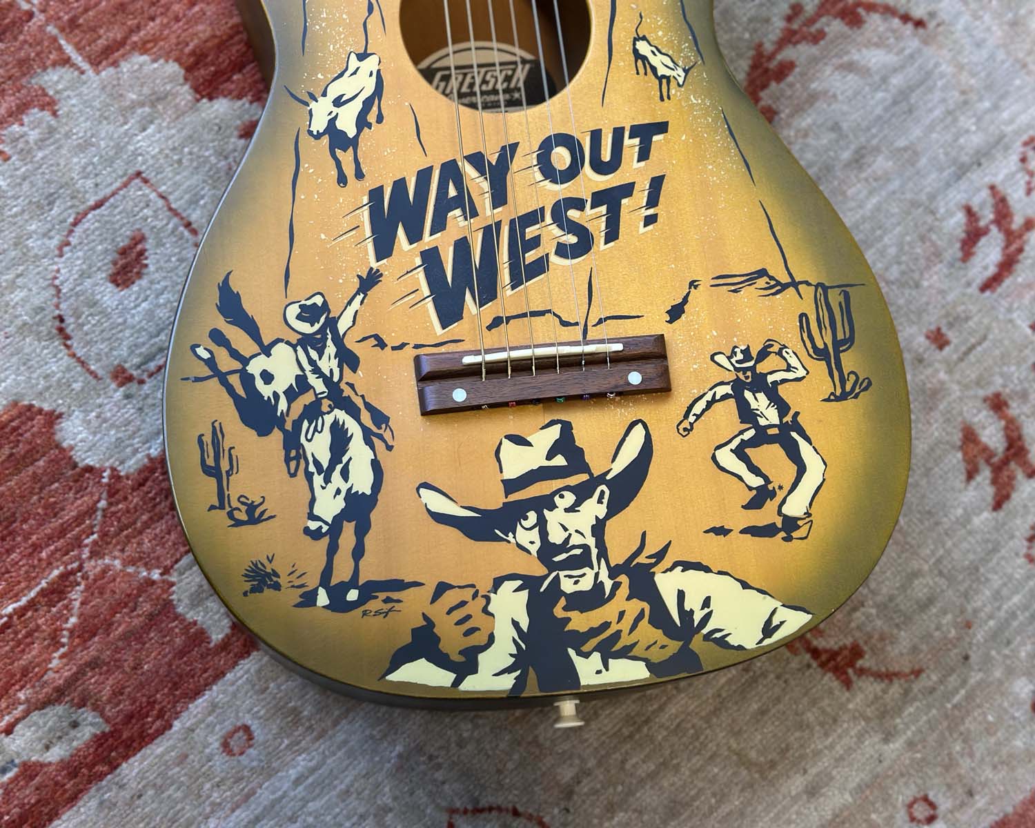 Gretsch G4520 Americana Series Limited-Edition Way Out West 3/4 Acoustic Guitar - Image 10