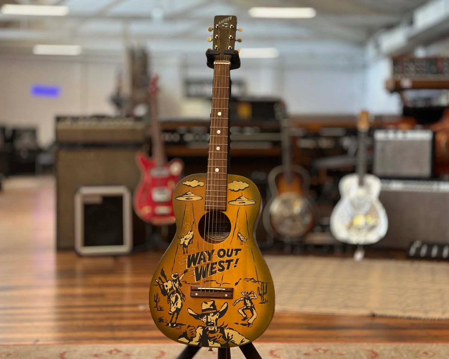 Gretsch G4520 Americana Series Limited-Edition Way Out West 3/4 Acoustic Guitar - Image 12