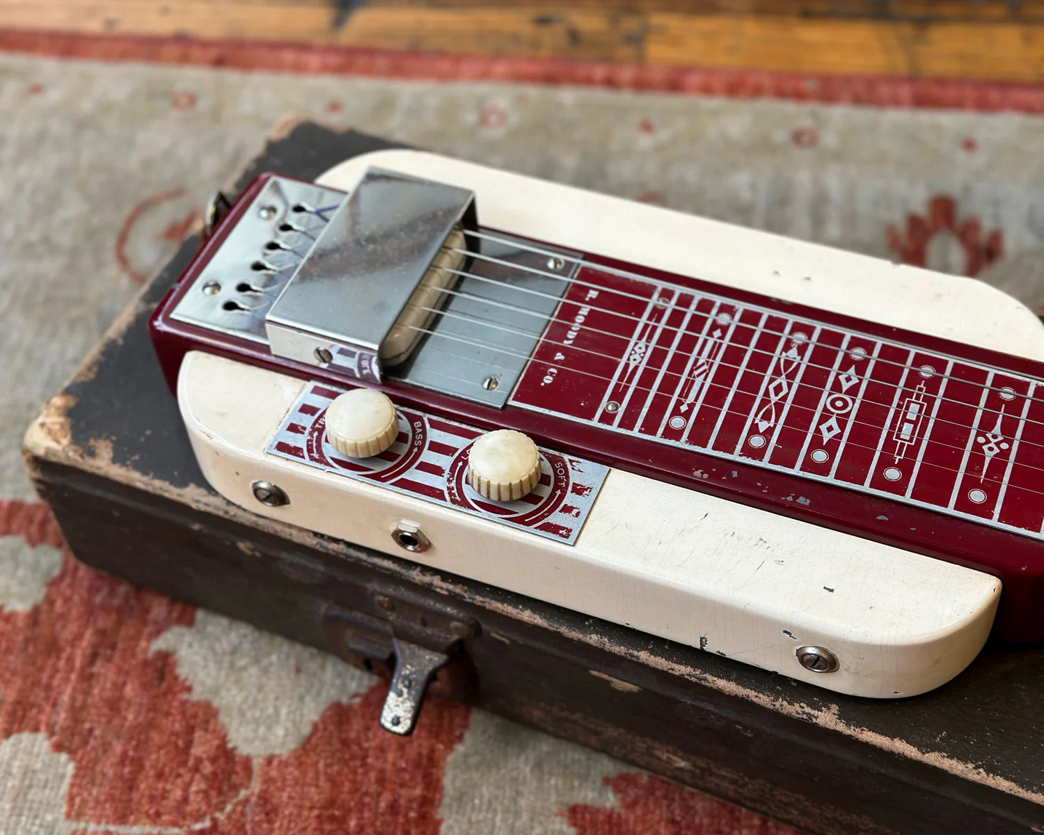 Early 1950s Moody 1x12 Combo and Lap Steel - Image 3
