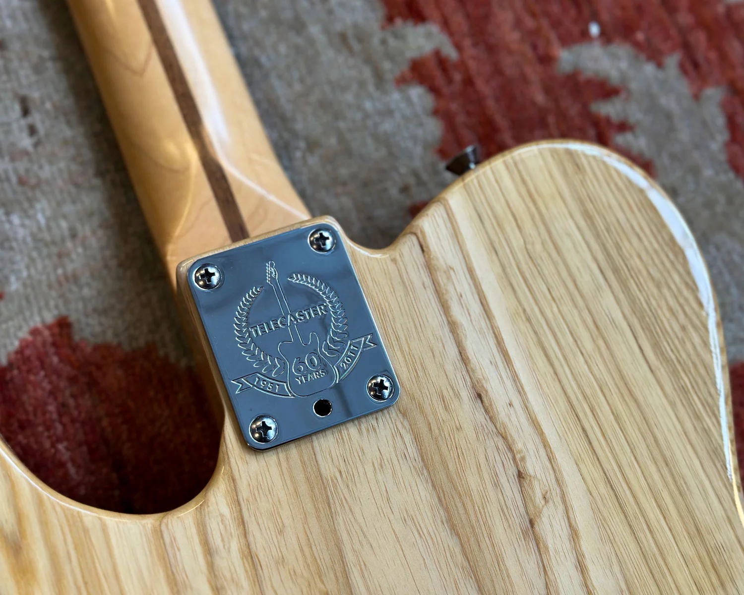 2011 60th Anniversary Fender American Standard Telecaster  - Natural Maple - Image 7