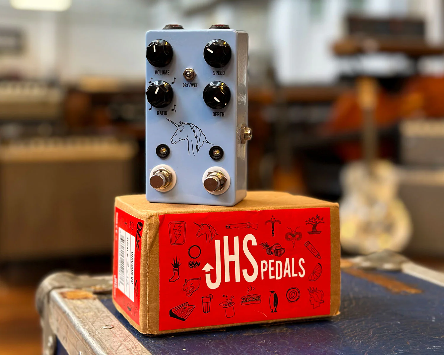 JHS Pedals Unicorn V2  (Univibe w/ Tap) - Image 2