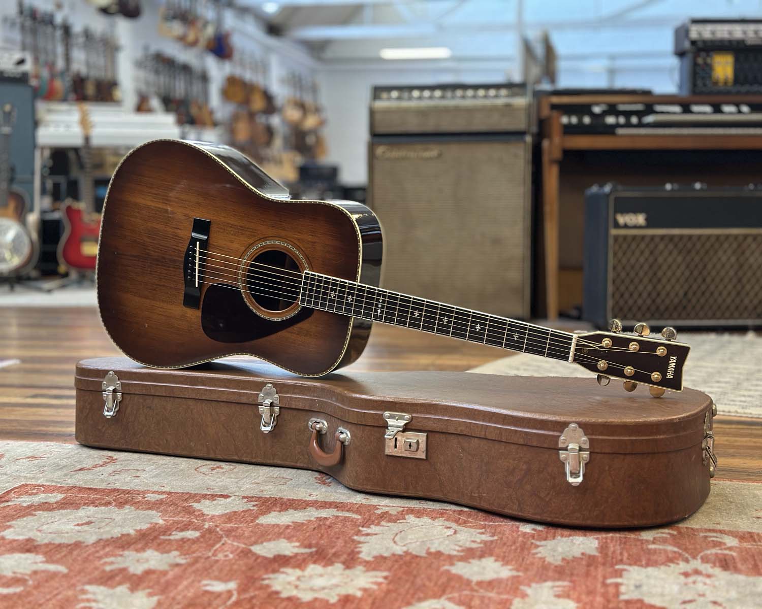 YAMAHA L-10ES Acoustic/Electric w/ OHSC - Made in Japan - Image 12